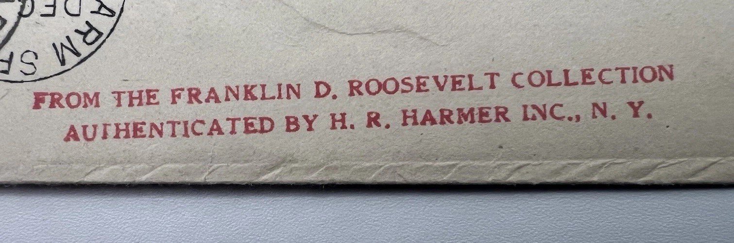 1932 Cuba Cover to President-Elect Franklin D Roosevelt Collection Harmer # 1112 photo 2
