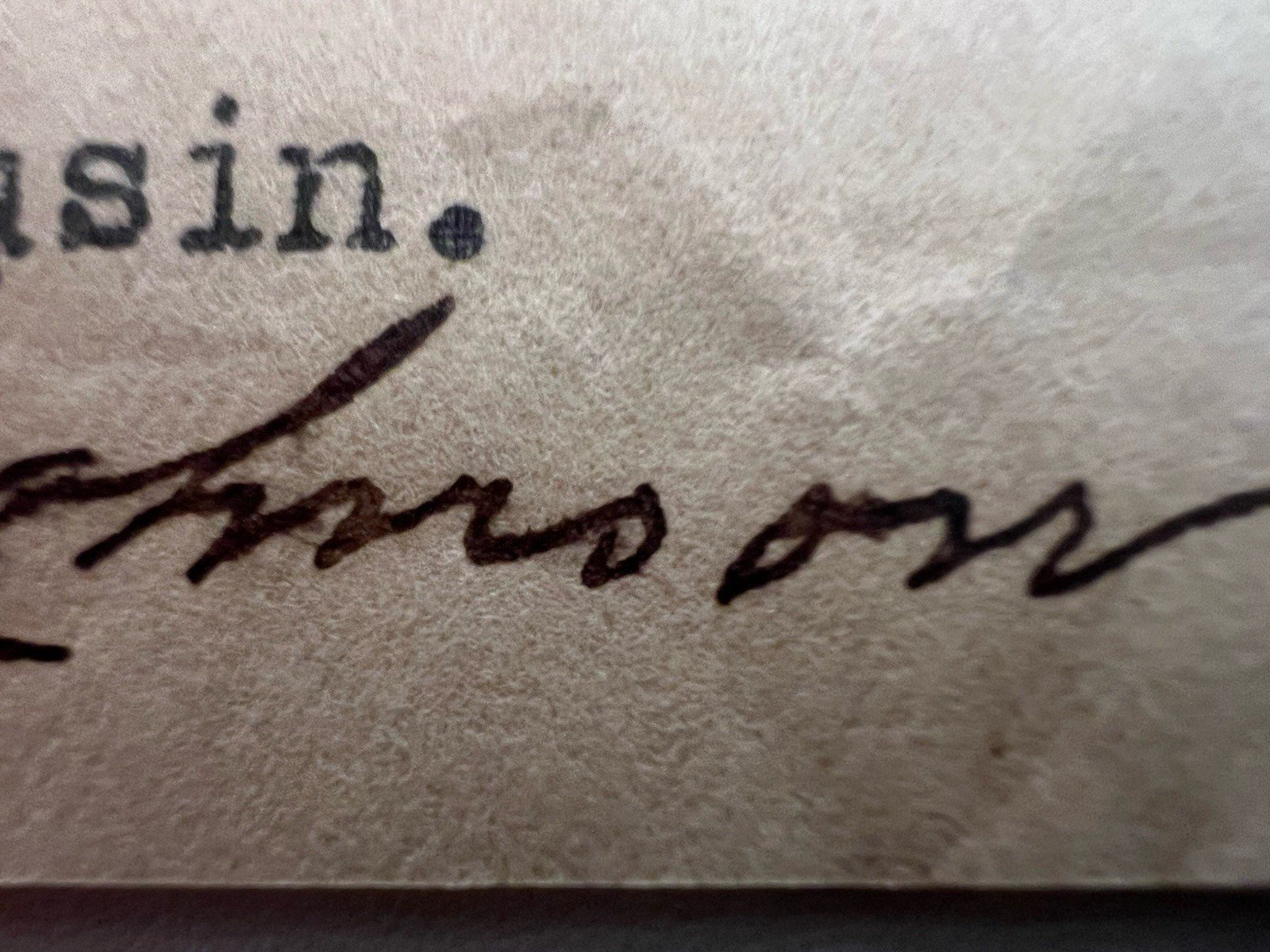 1922 W.V. Musgrove Naval Stores Homerville GA Signed Ford Letter # 1139 photo 9