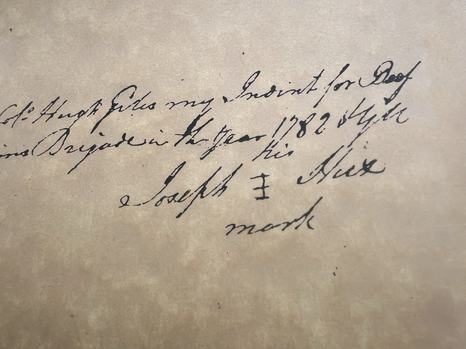 1787 Revolutionary War Beef Claim Francis Marion Brigade Hugh Giles Signed B1174 photo 7