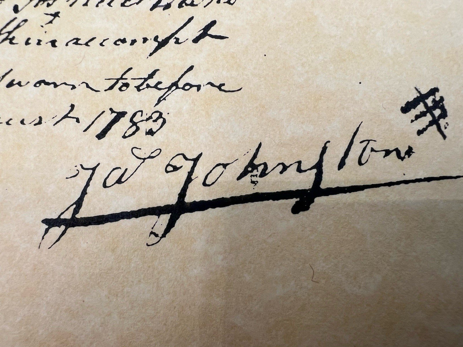 1782 South Carolina Revolutionary War Steer Claim Ervin Giles Signed # B1175 photo 8