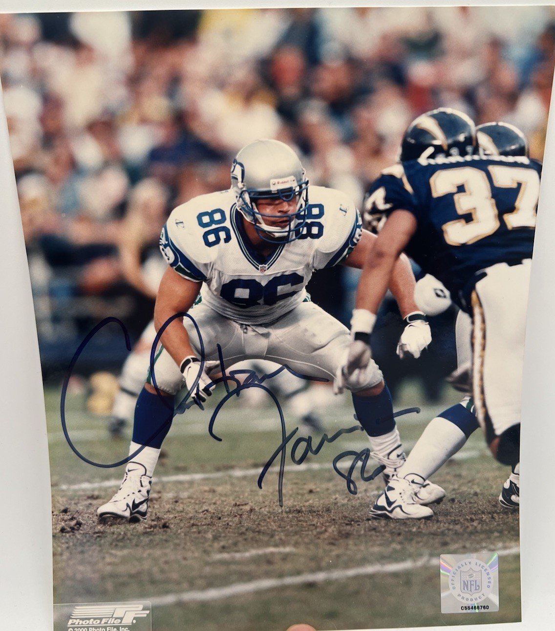 Dallas Cowboys Greg Ellis #98 Signed 8x10 Photo + Multi-Autograph Sheet # B1177