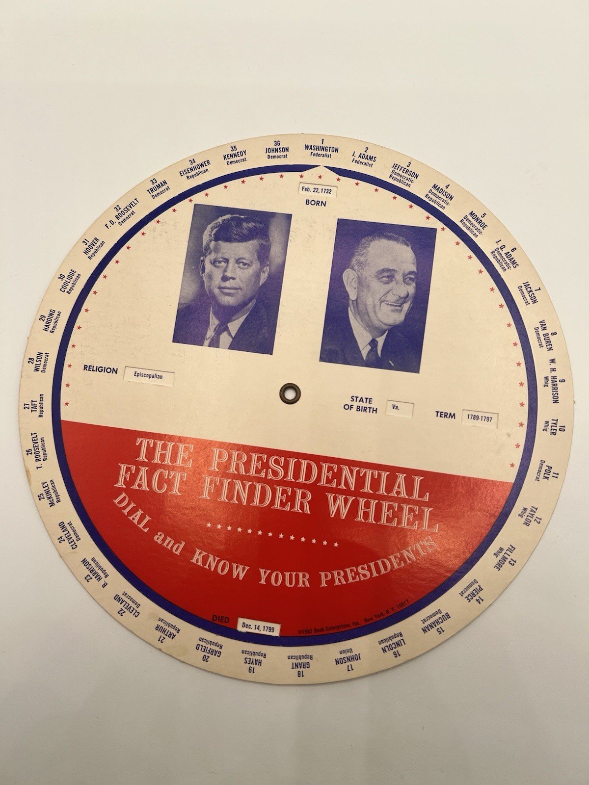 Robert F. Kennedy RFK 1964-68 Campaign Ephemera Lot Flyers Brochures Wheel B1178