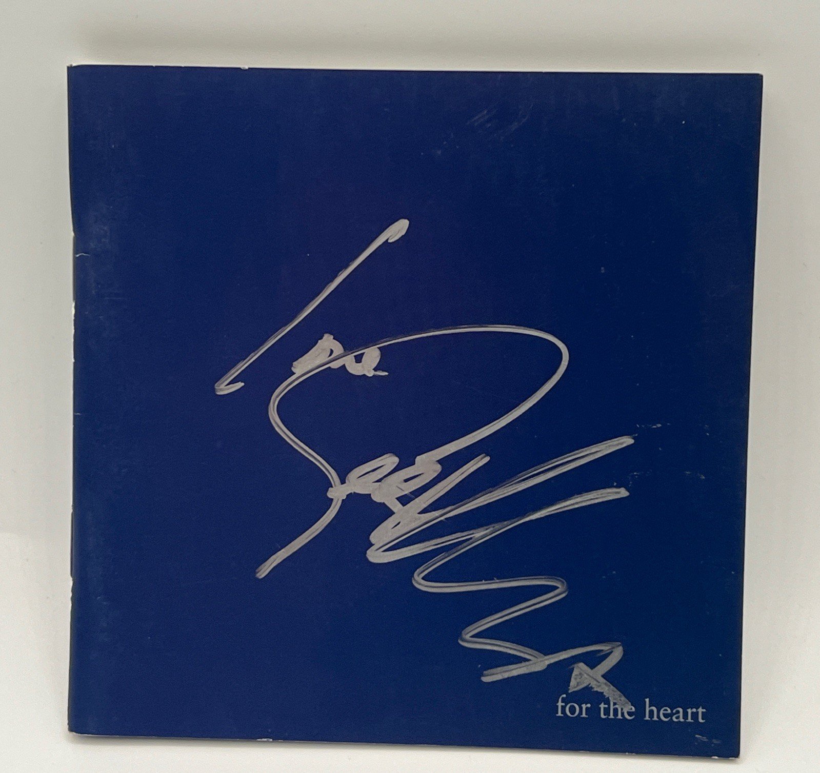 George Michael Signed Songs From the Last Century CD Insert w/ COA # B1181