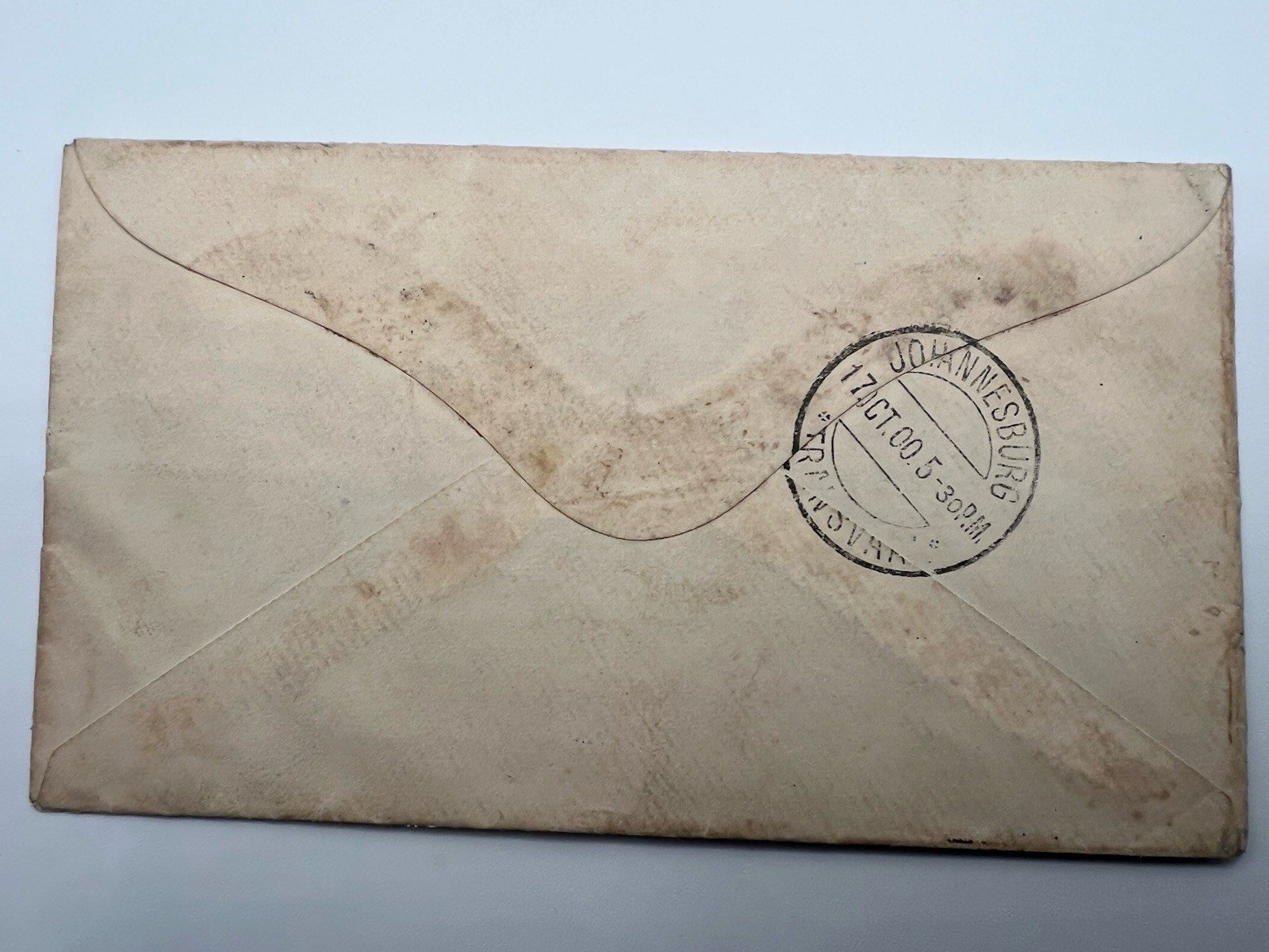 1900 Boer War Censored Cover Krugersdorp Transvaal to Milan Italy # 1183 photo 6