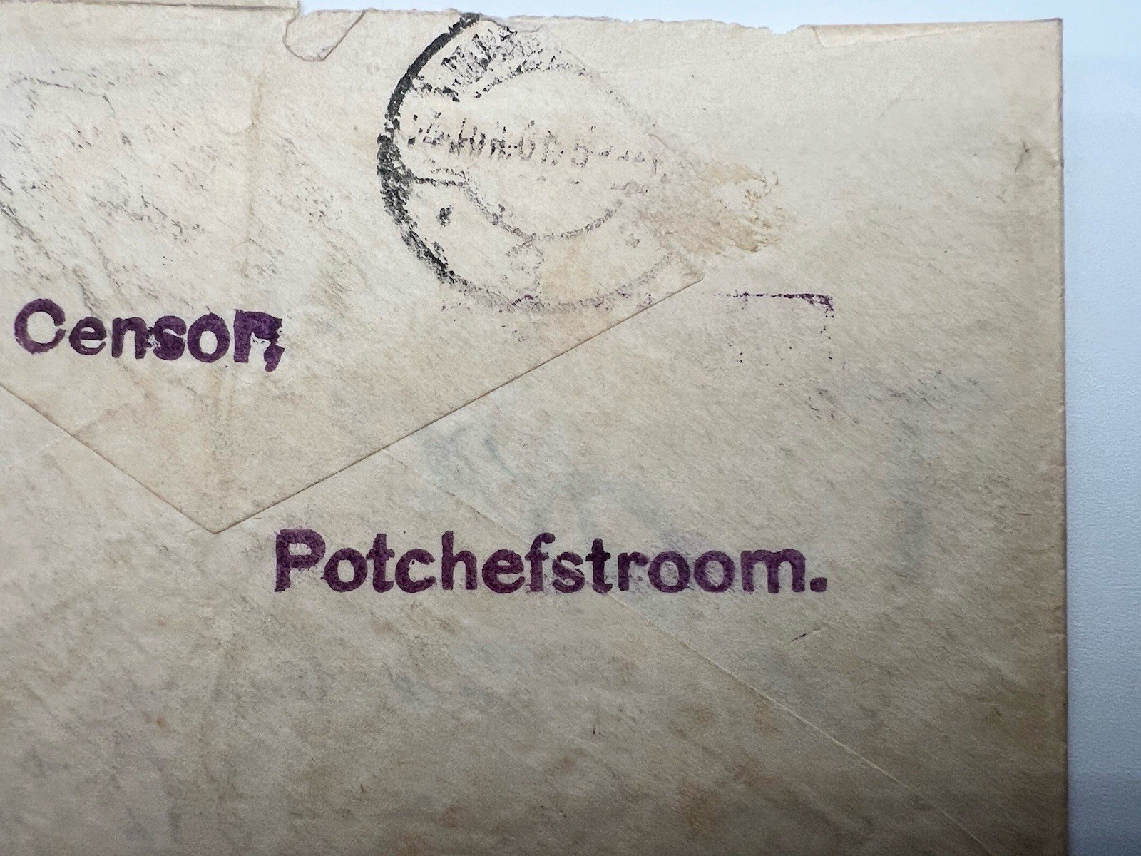 1902 Boer War POW Cover Potchefstroom to Deadwood Camp St Helena # 1184 photo 7