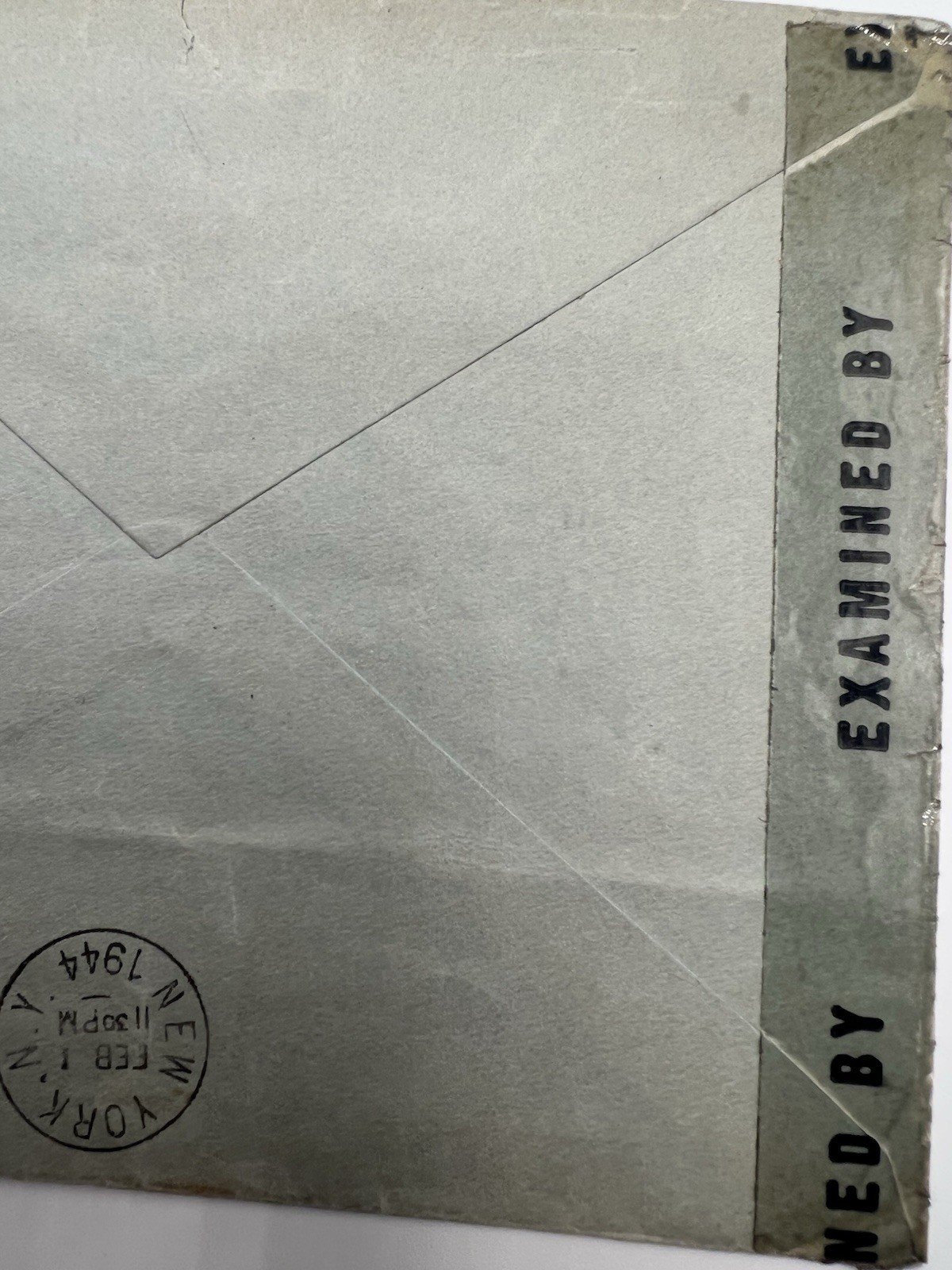 1944 Norway London Issue Merchant Marine Cover USA WWII Naval Censor # 1195 photo 7