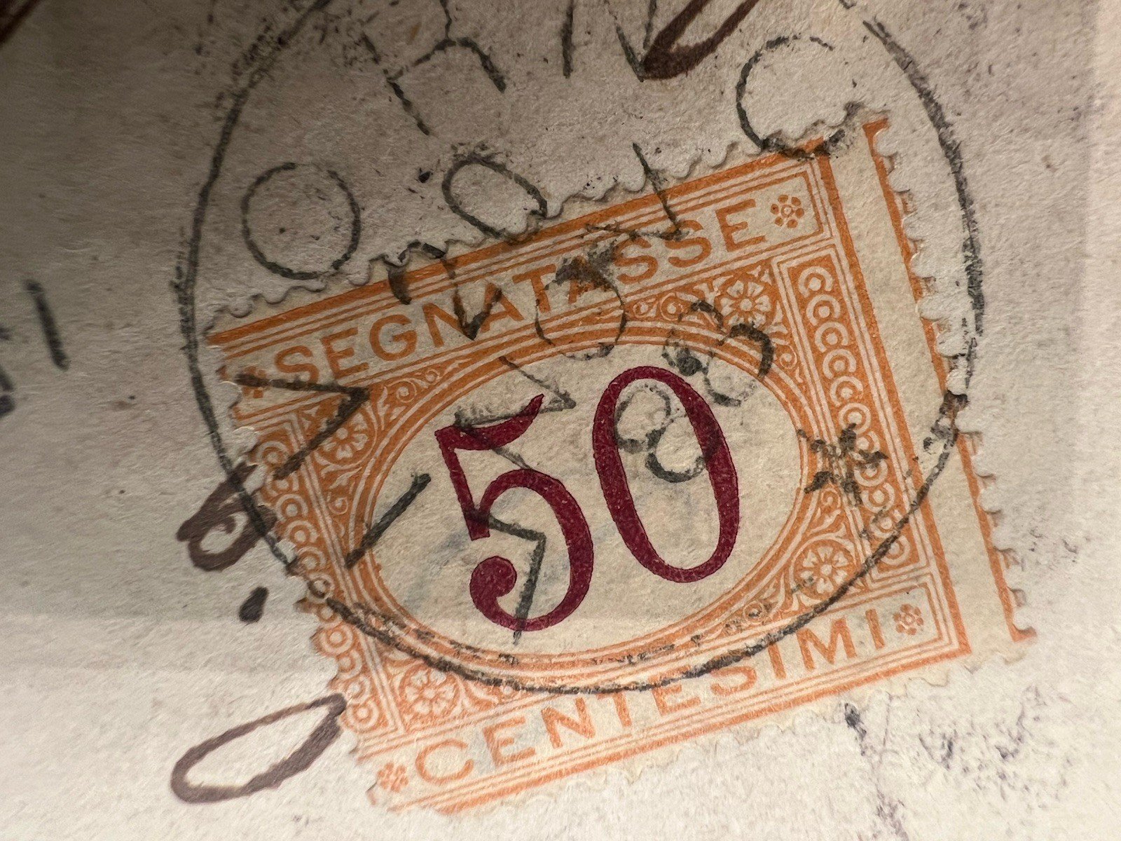 1890 Switzerland 25Rp Tüblibrief to Torino Italy 50c Postage Due Cover # 1204 photo 4