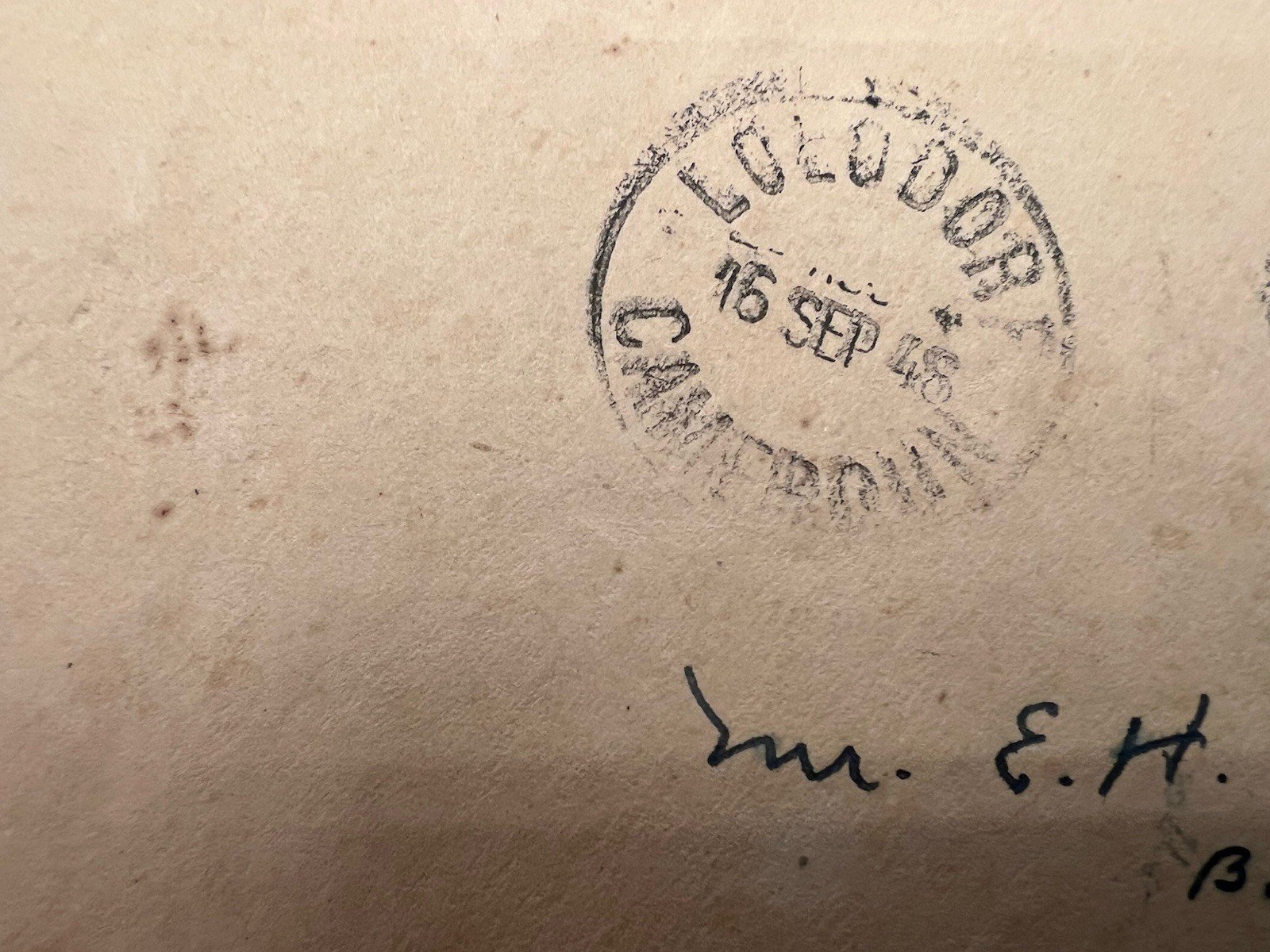 1946 French Cameroun Lolodorf-Douala Cover 3Fr Archer Colonial History # 1210 photo 4