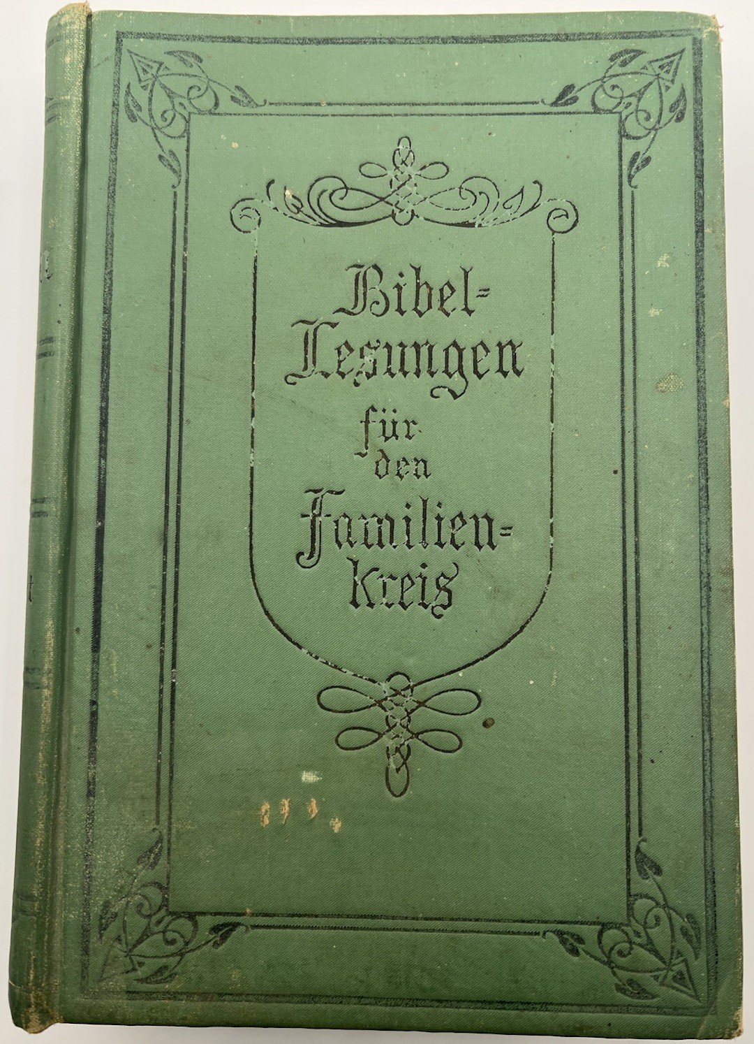 1916 German Bible Readings & 1929 Otto Thiele Death Notice Texas  # 2501