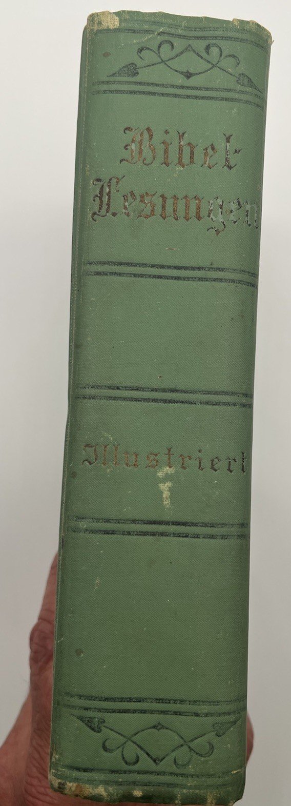 1916 German Bible Readings & 1929 Otto Thiele Death Notice Texas  # 2501 photo 2