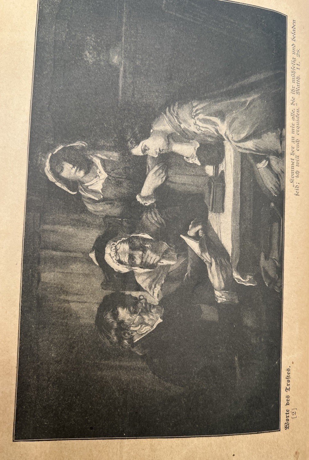 1916 German Bible Readings & 1929 Otto Thiele Death Notice Texas  # 2501 photo 5