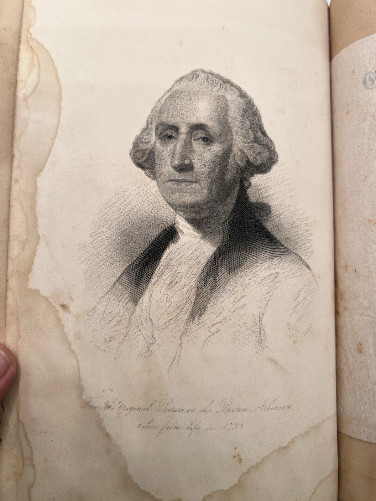 1873 German History of United States Benson Lossing Illustrated Durst Book #2502 photo 7