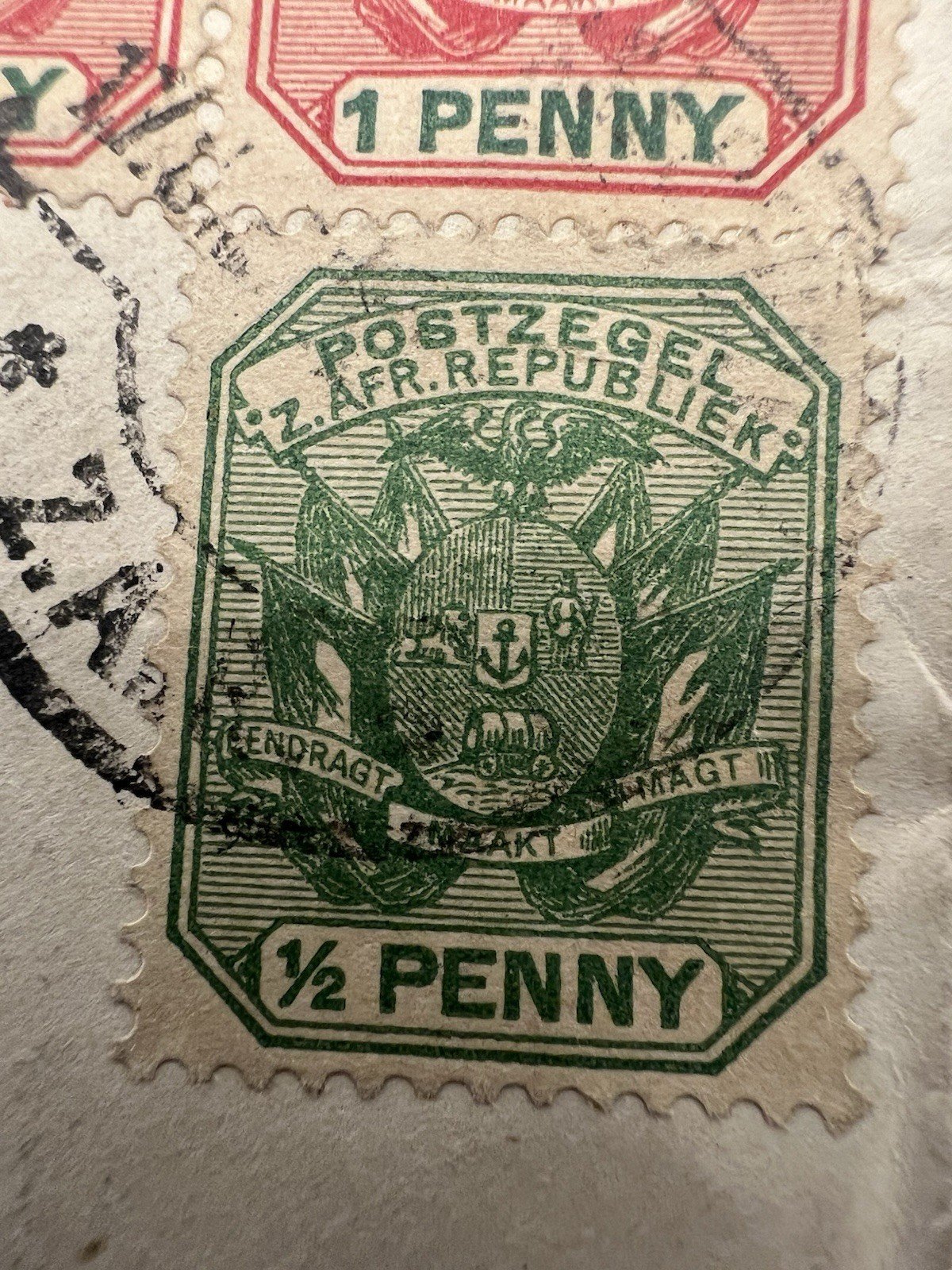 1900 ZAR Transvaal Boer War Censored Cover to Berlin via Delagoa Bay # 1219 photo 13