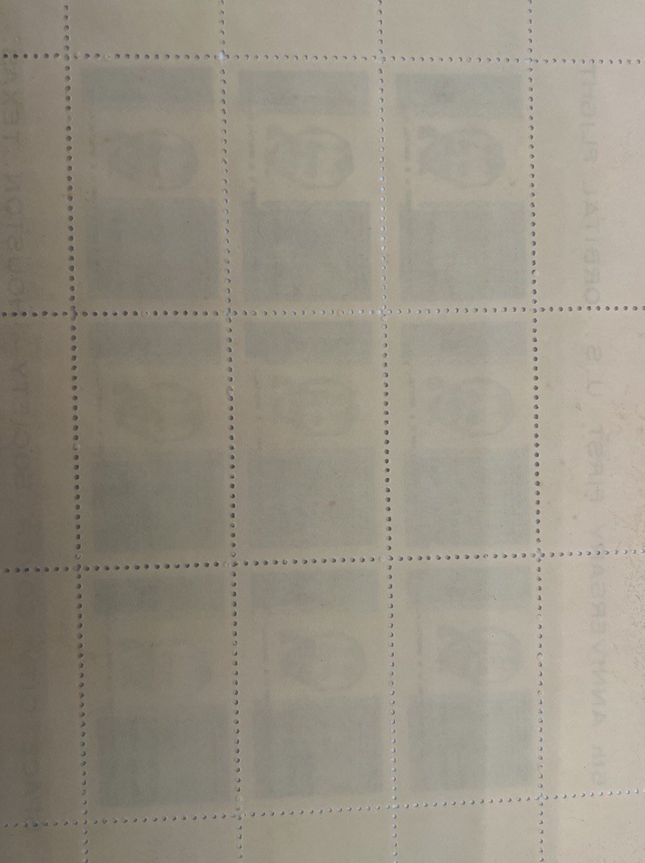 1967 NASA Local Post John Glenn Space City Cover Society Stamp Sheet # 1223 photo 4