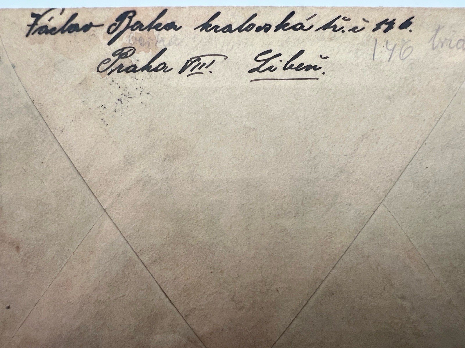 1919 Czechoslovakia Hradcany 50h Mucha Cover Prague to Cleveland # 1226 photo 5