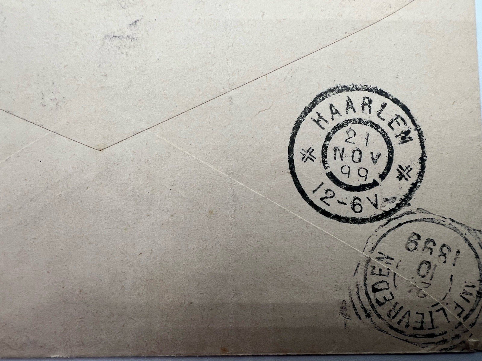 1899 Dutch East Indies Bandoeng-Haarlem 15c Postal Stationery Cover # 1231 photo 6