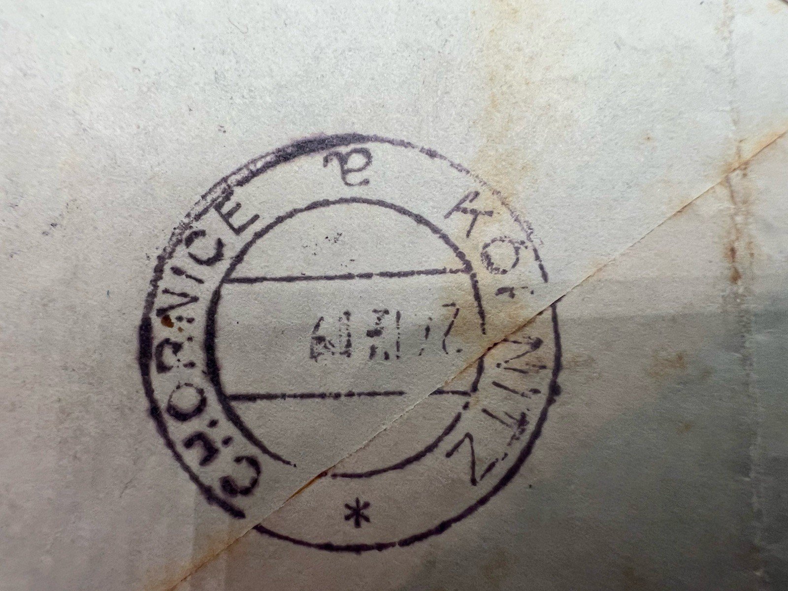 C1920 Czechoslovakia Hradcany Express COD Cover 700h Reimbursement # 1265 photo 9