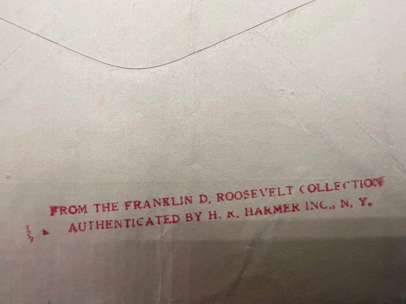Franklin D Roosevelt FDR Collection H.R. Harmer Authenticated Cuba Cover # 1281 photo 2