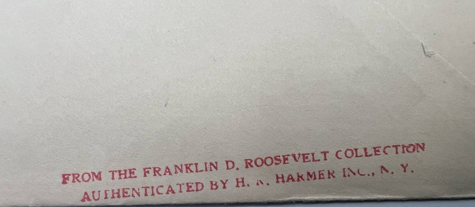 Franklin D Roosevelt FDR Collection H.R. Harmer Authenticated Cuba Cover # 1282 photo 2