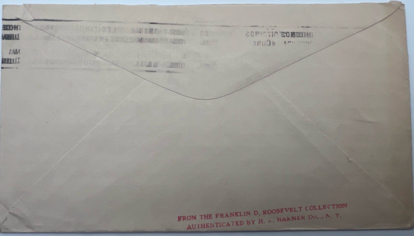 Franklin D Roosevelt FDR Collection H.R. Harmer Authenticated Cuba Cover # 1282 photo 6