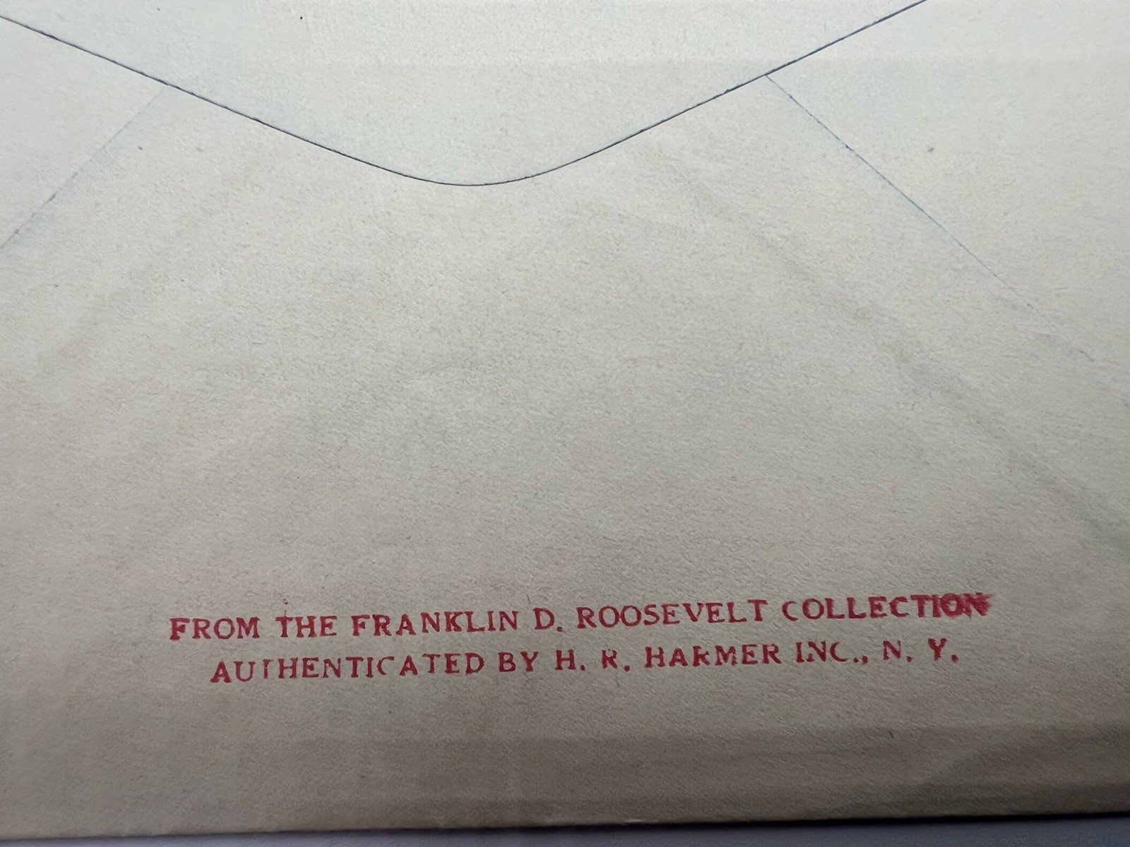 FDR Franklin D Roosevelt Cuba White House Cover H.R. Harmer Authenticated # 1283 photo 2