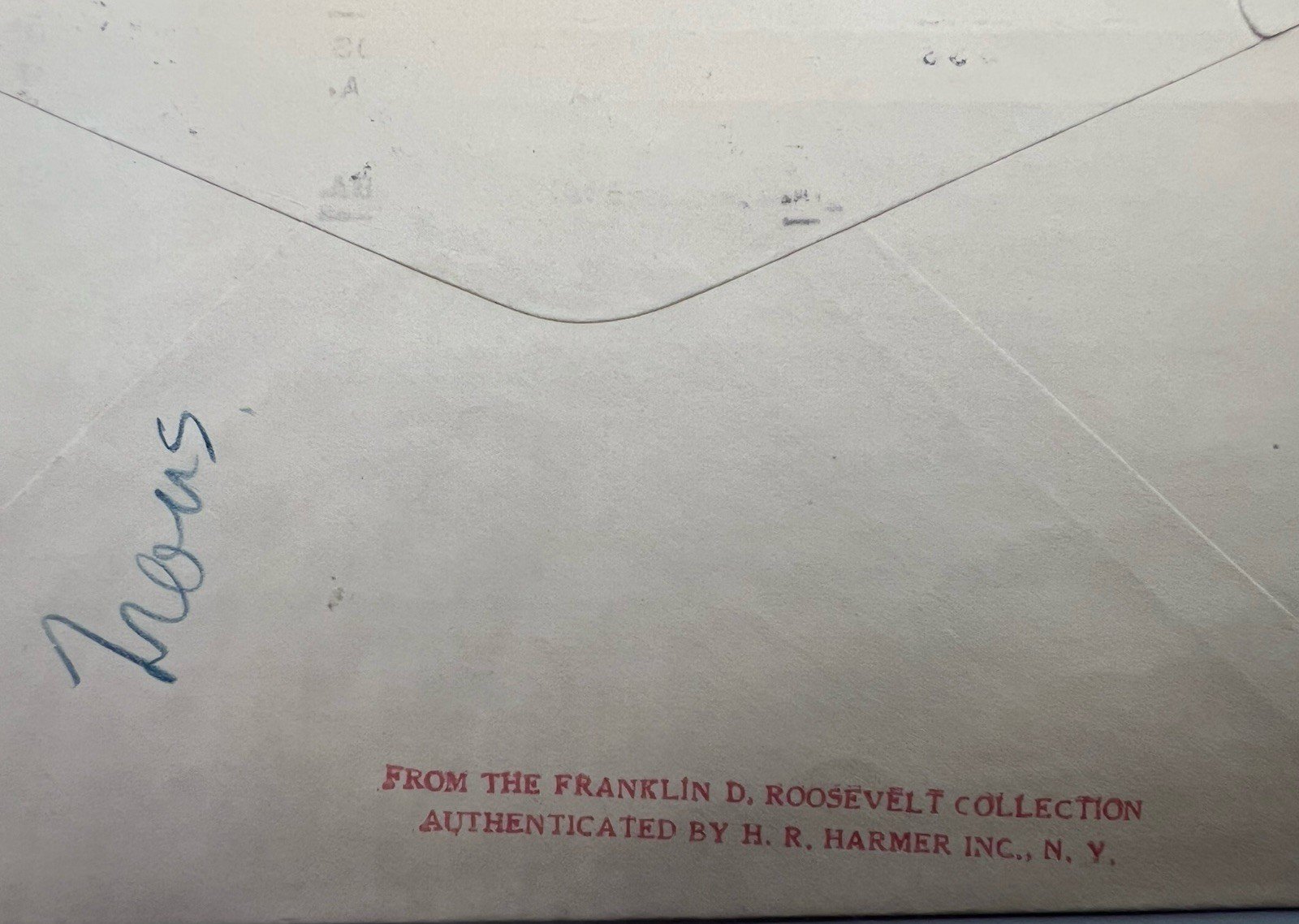 1936 FDR Roosevelt Cuba Cover H.R. Harmer Authenticated Peace Mission # 1284 photo 2