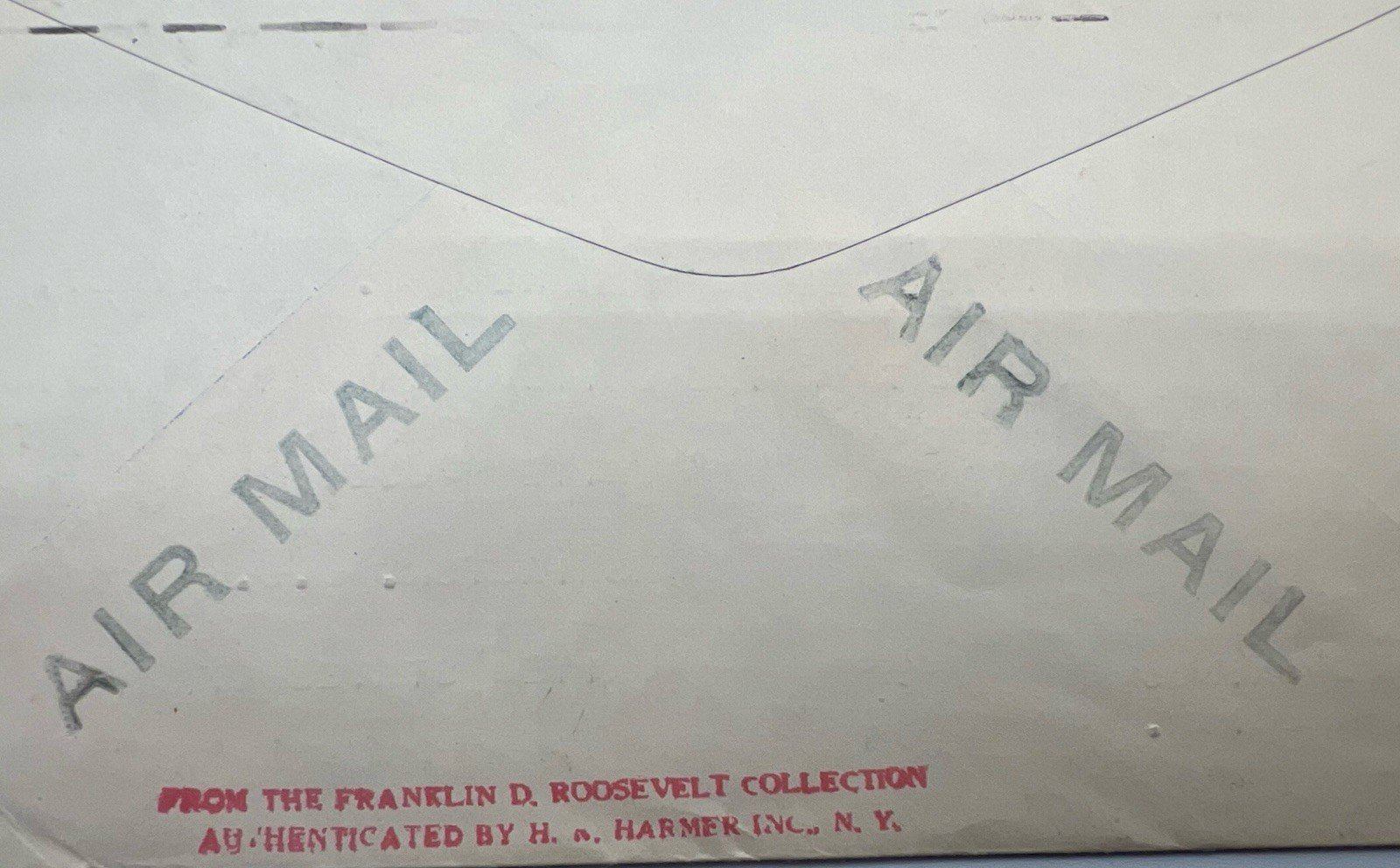 1934 Cuba Air Mail to FDR White House H.R. Harmer Roosevelt Collection # 1287 photo 7