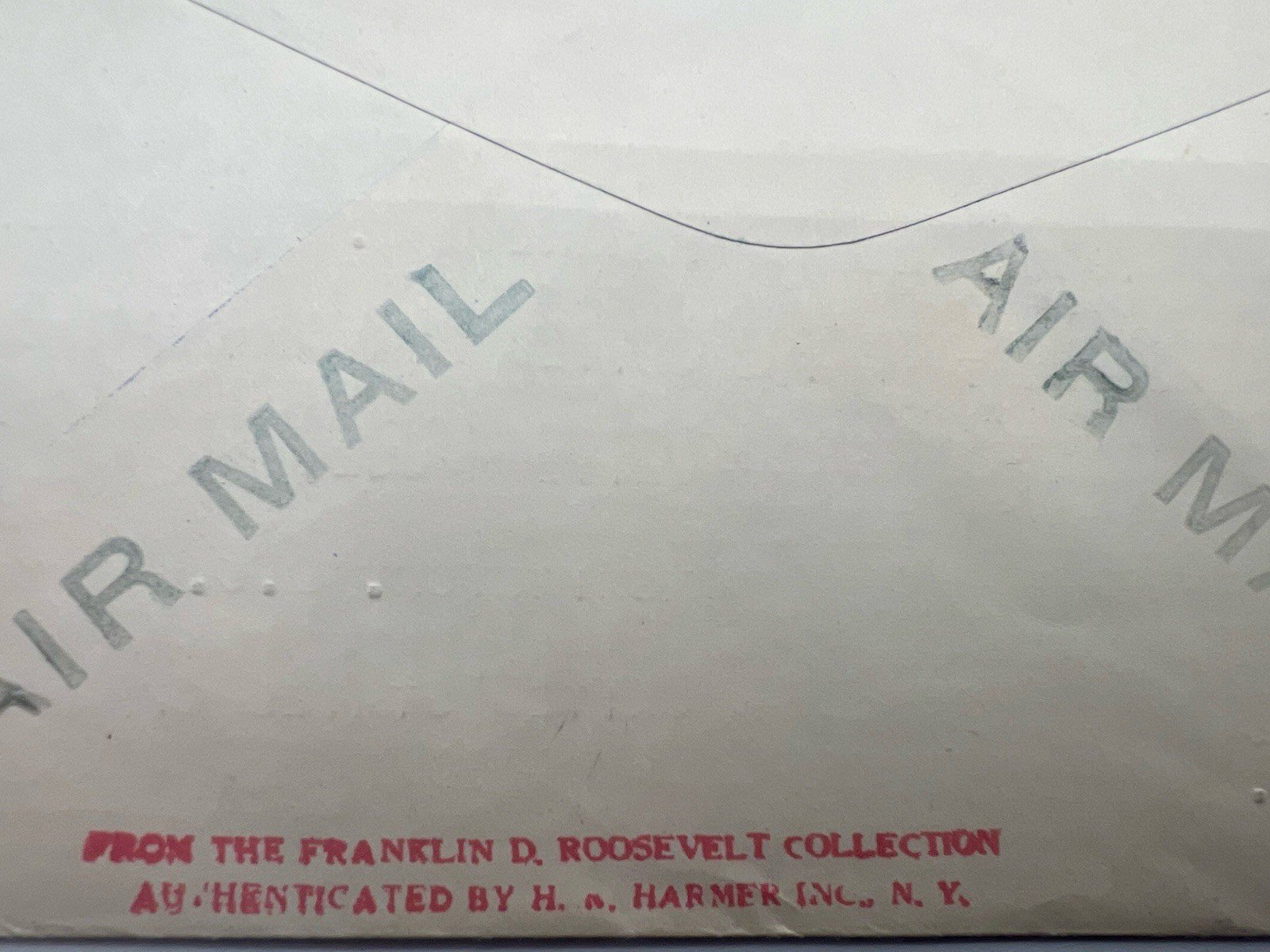 1934 Cuba Air Mail to FDR White House H.R. Harmer Roosevelt Collection # 1287 photo 8