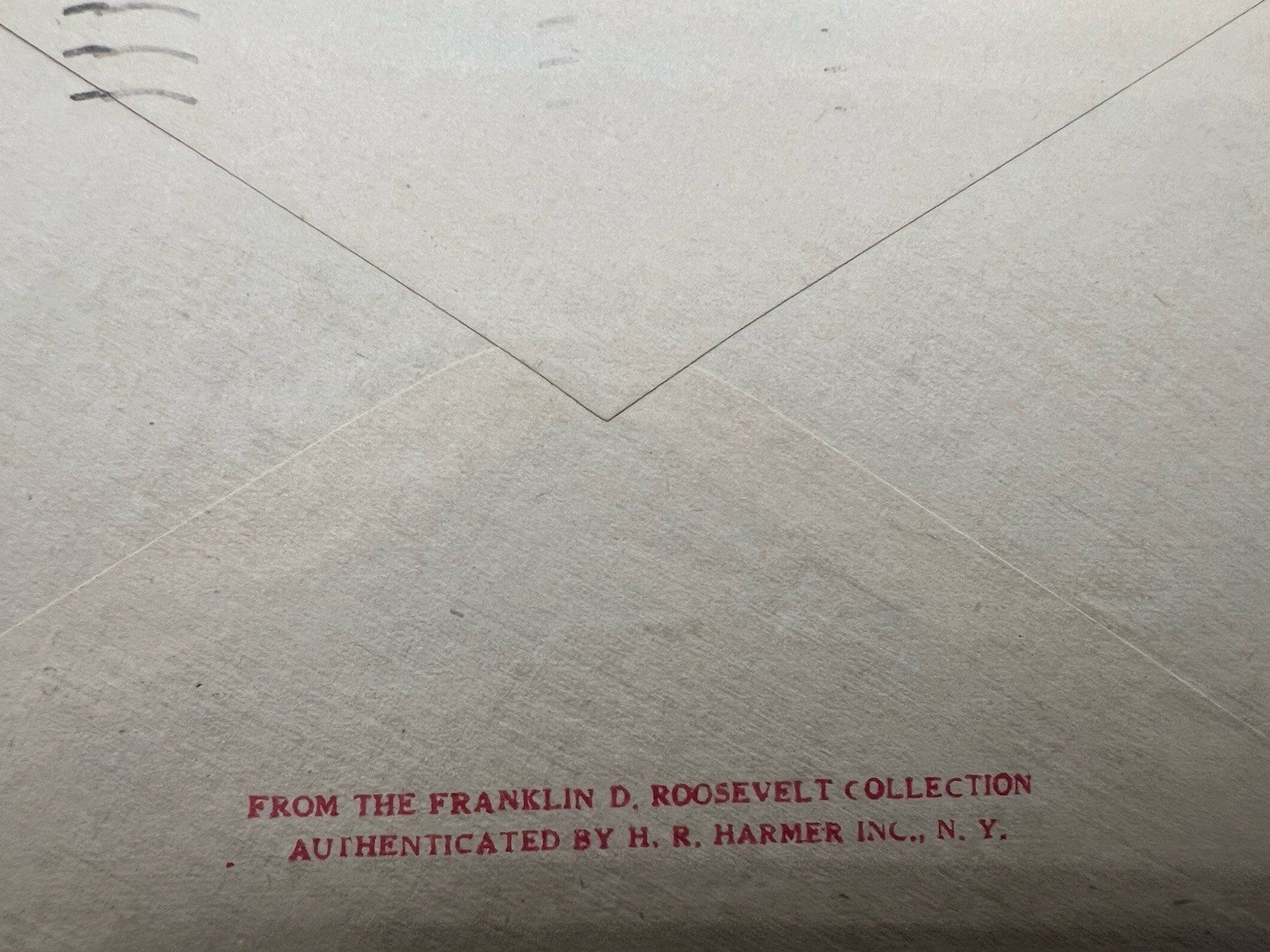 1933 France FDR White House Cover H.R. Harmer Roosevelt Collection # 1291 photo 6
