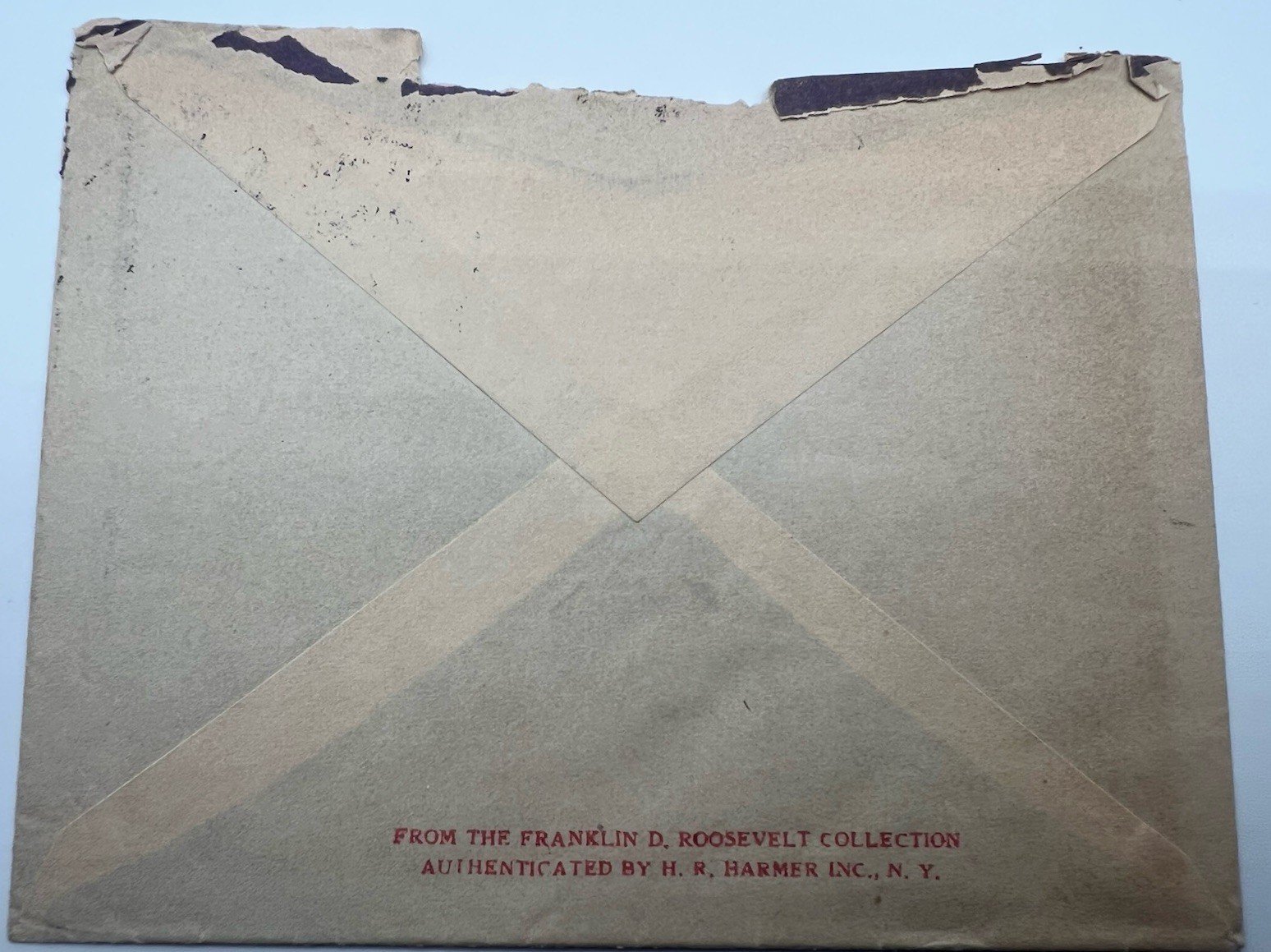 1933 FDR Franklin D Roosevelt French Airmail Cover H.R. Harmer Provenance #1295 photo 7