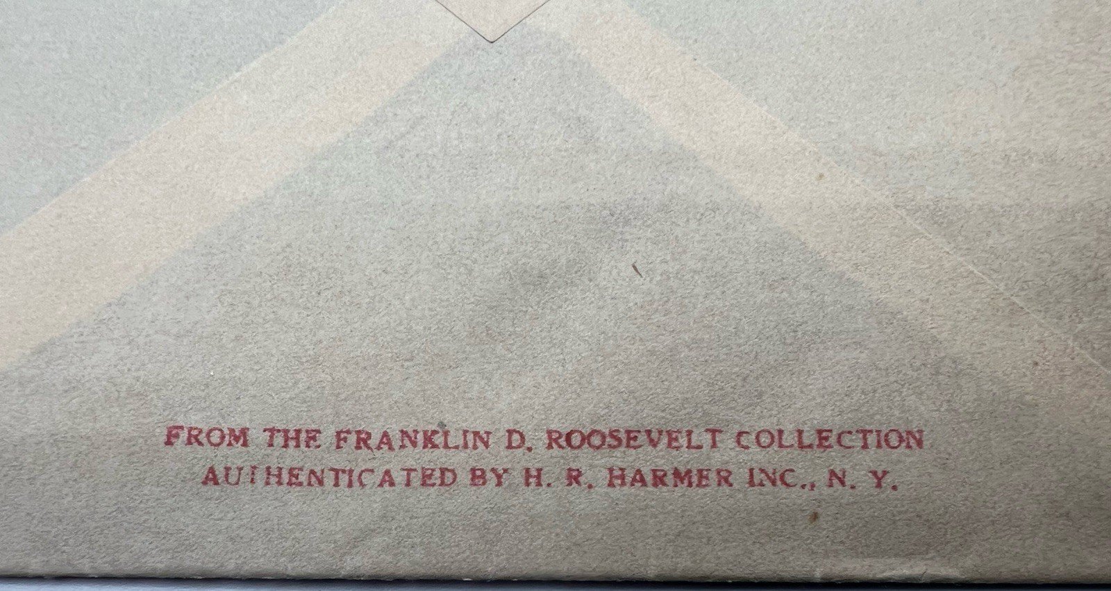 1933 FDR Franklin D Roosevelt French Airmail Cover H.R. Harmer Provenance #1295 photo 8