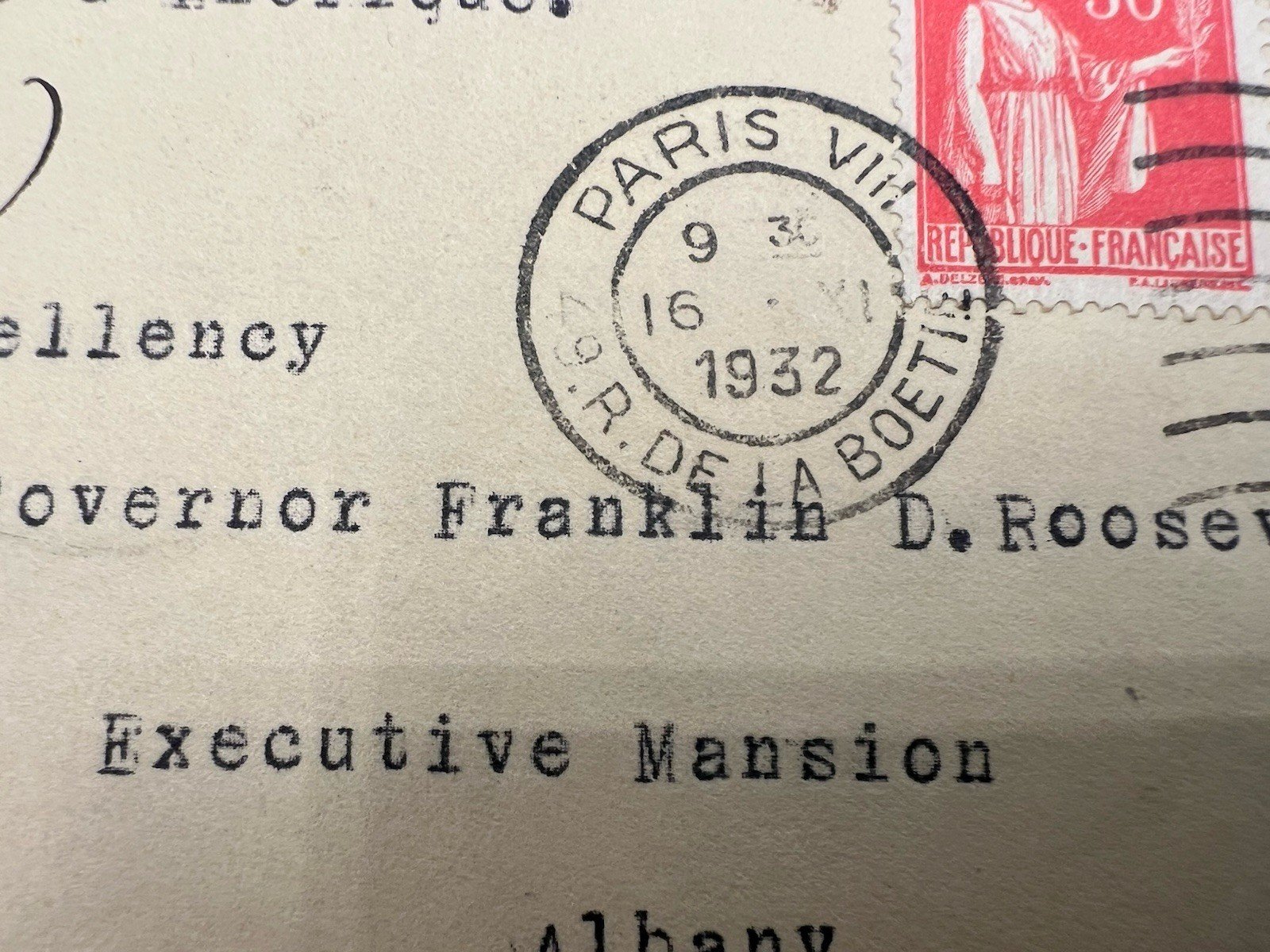 1932 FDR Roosevelt Presidential Campaign Personal Cover H.R. Harmer # 1302 photo 4