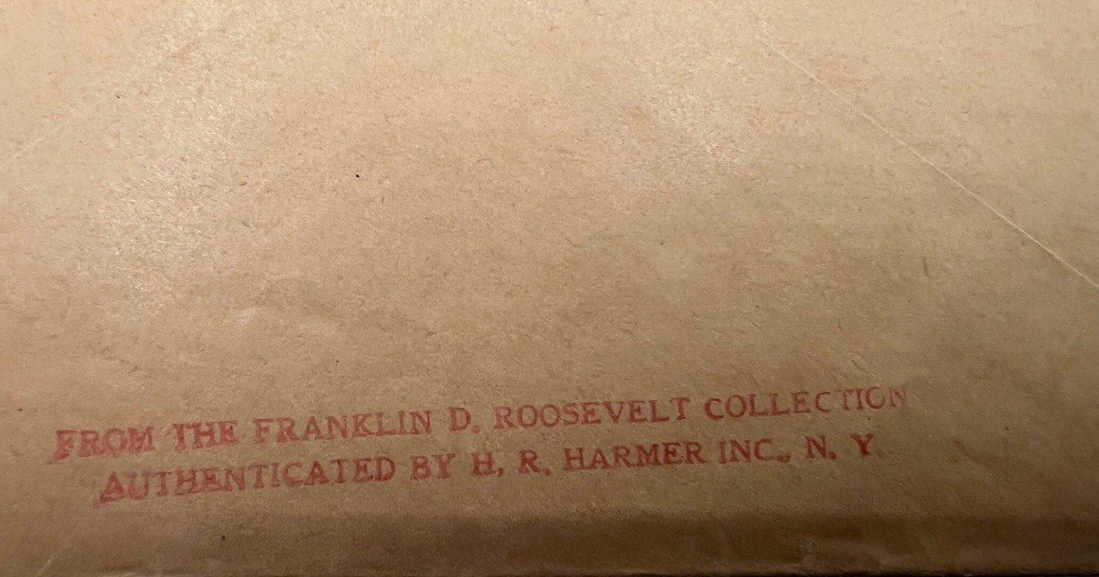 1934 FDR Franklin D Roosevelt Personal Collection Cover H.R. Harmer # 1304 photo 5