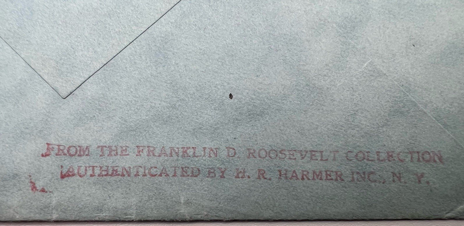 FDR Franklin D Roosevelt Personal Collection Paris Cover H.R. Harmer # 1306 photo 6