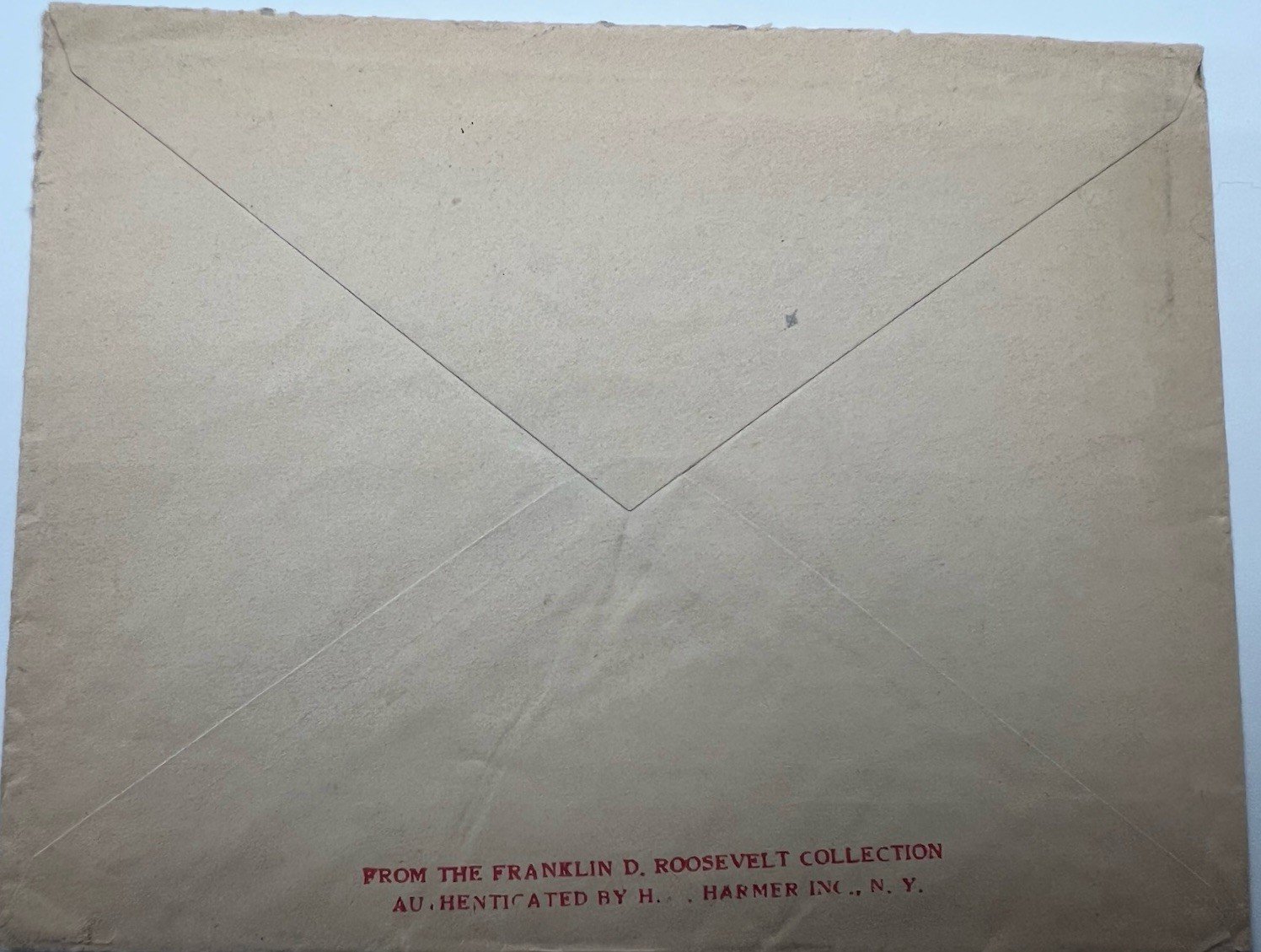 FDR Franklin D Roosevelt Personal Collection France Cover H.R. Harmer # 1307 photo 5
