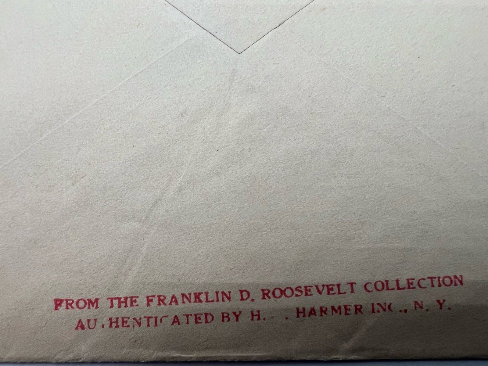 FDR Franklin D Roosevelt Personal Collection France Cover H.R. Harmer # 1307 photo 6