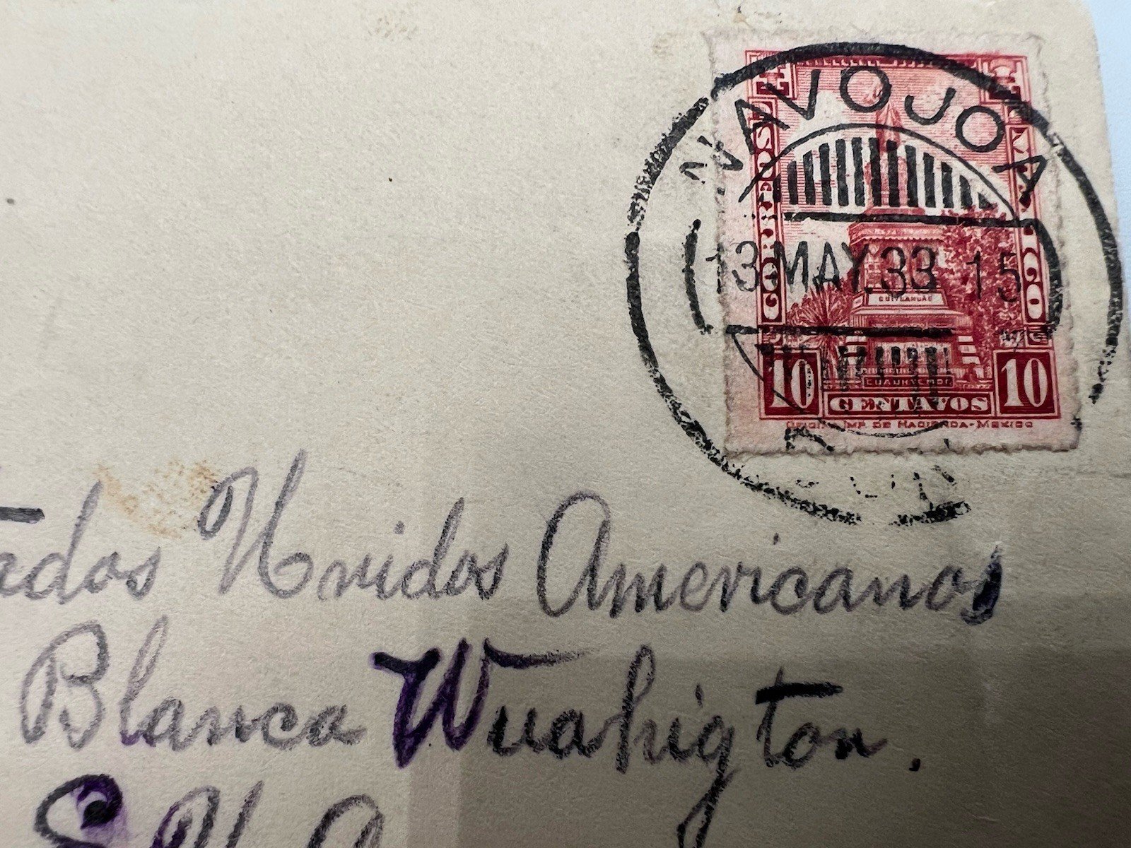 FDR Roosevelt 1938 Mexico Cover H.R. Harmer Authenticated Collection # 1312 photo 4