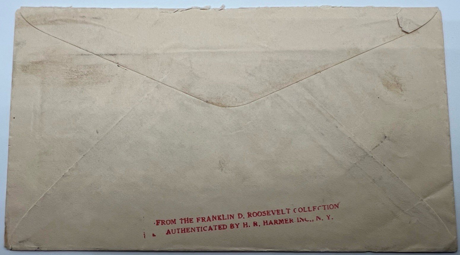 FDR Roosevelt 1938 Mexico Cover H.R. Harmer Authenticated Collection # 1312 photo 5