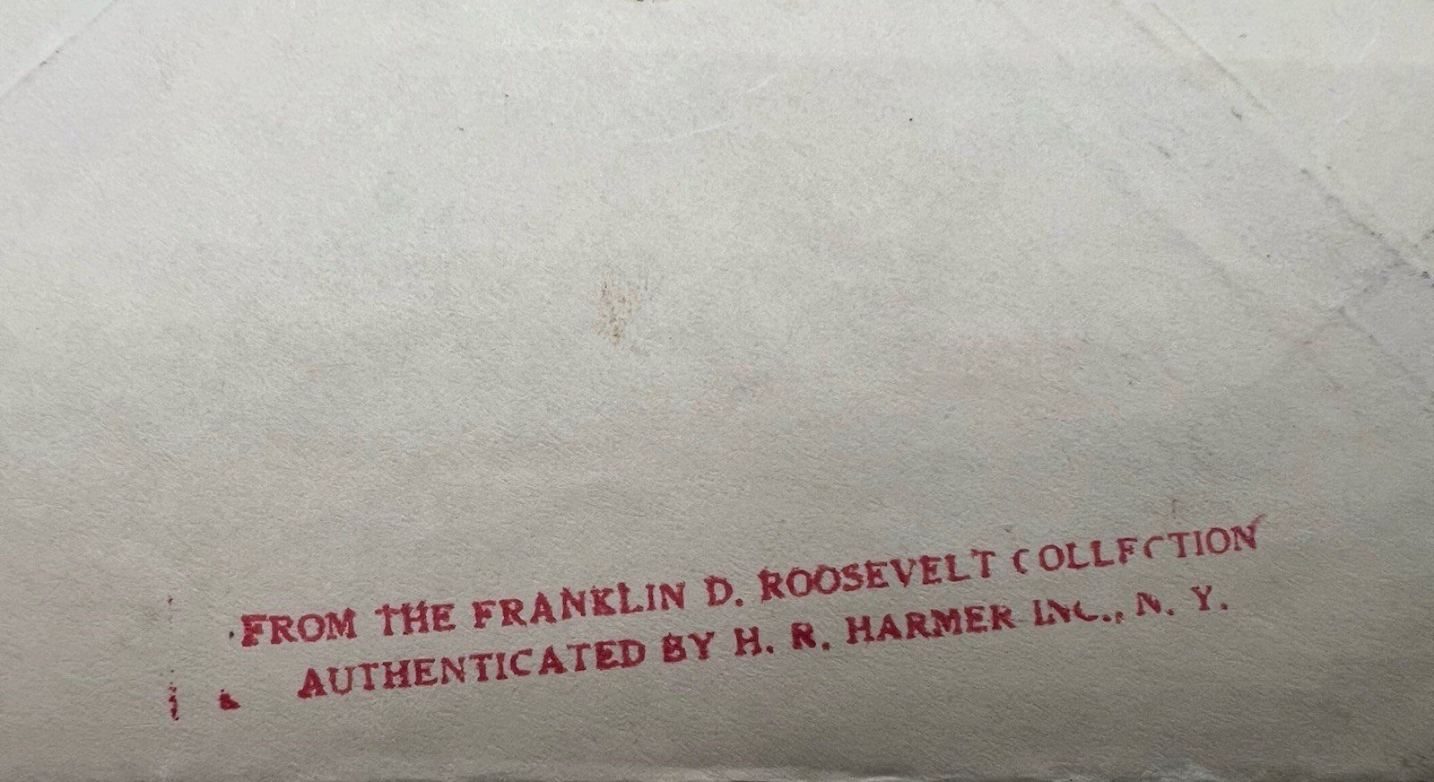 FDR Roosevelt 1938 Mexico Cover H.R. Harmer Authenticated Collection # 1312 photo 6