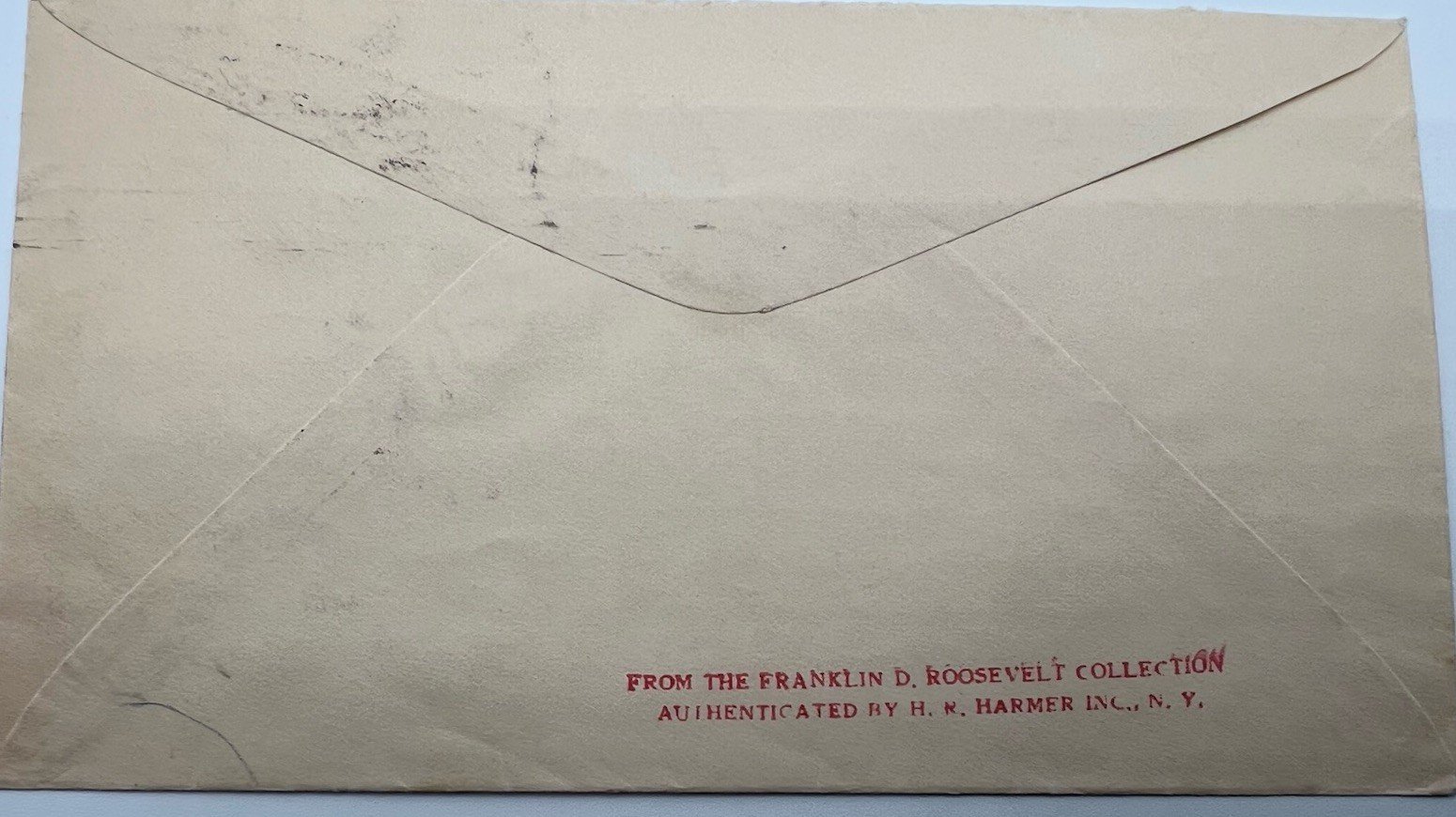FDR Roosevelt 1933 Mexico Cover H.R. Harmer Authenticated Collection # 1314 photo 4