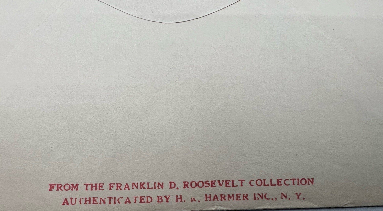 FDR Roosevelt Apr 5 1933 Mexico Cover Harmer Authenticated Collection# 1315 photo 5