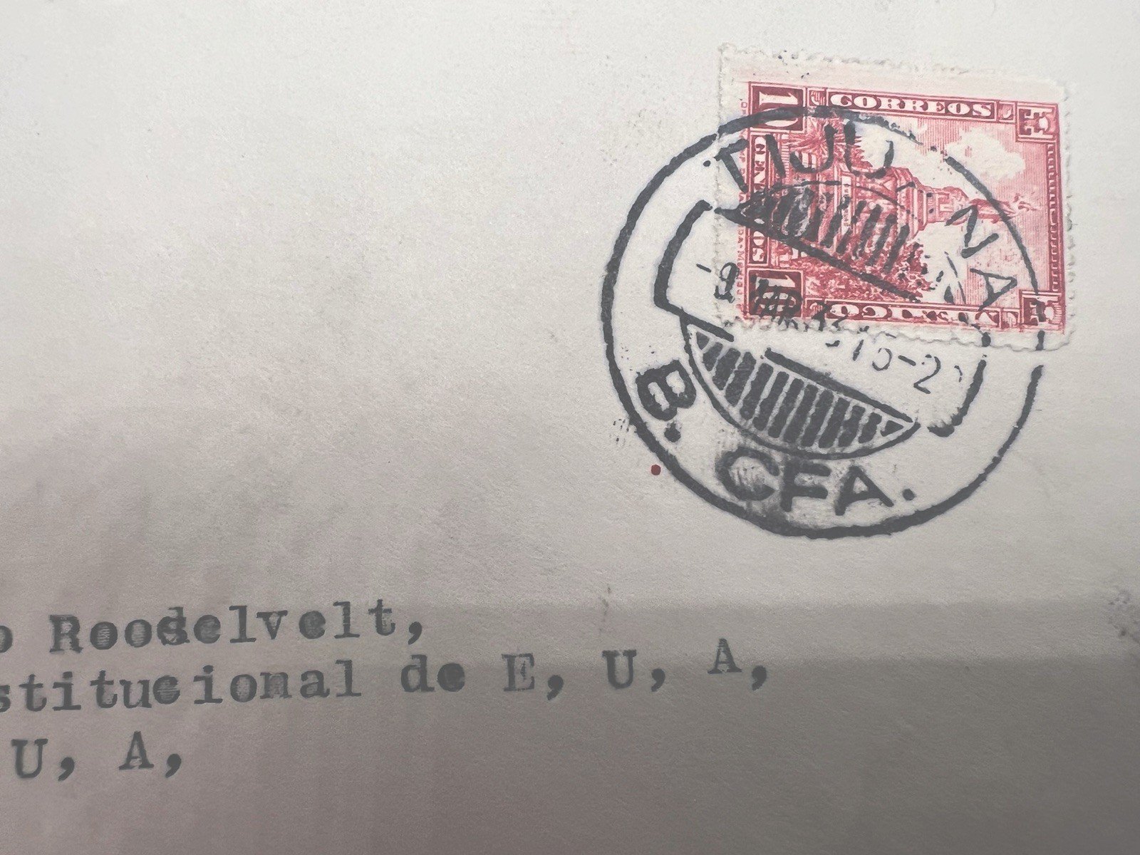 FDR Franklin D Roosevelt Collection Cover H.R. Harmer Authenticated # 1321 photo 3