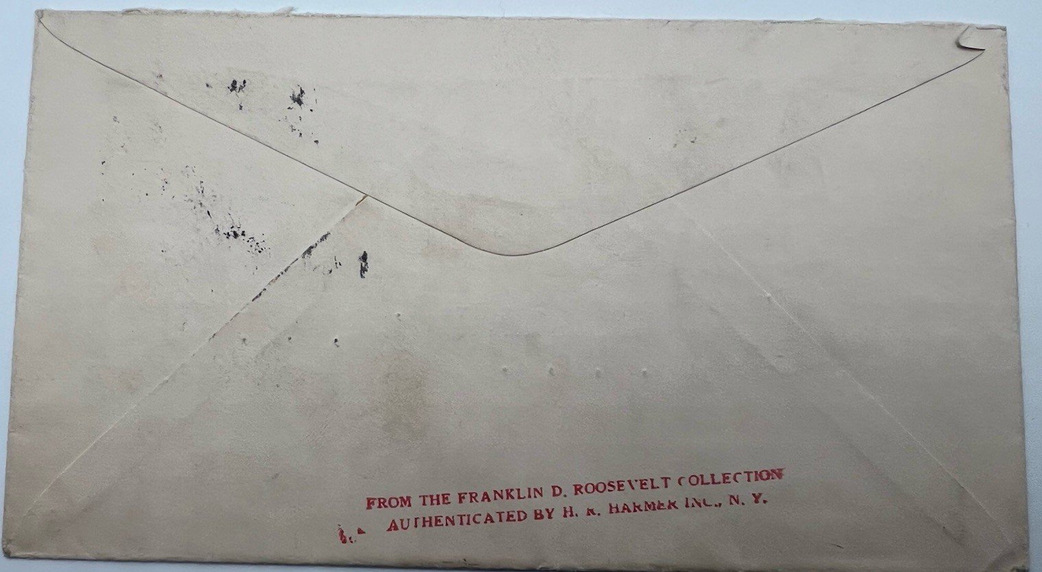 FDR Franklin D Roosevelt Collection Cover H.R. Harmer Authenticated # 1321 photo 4