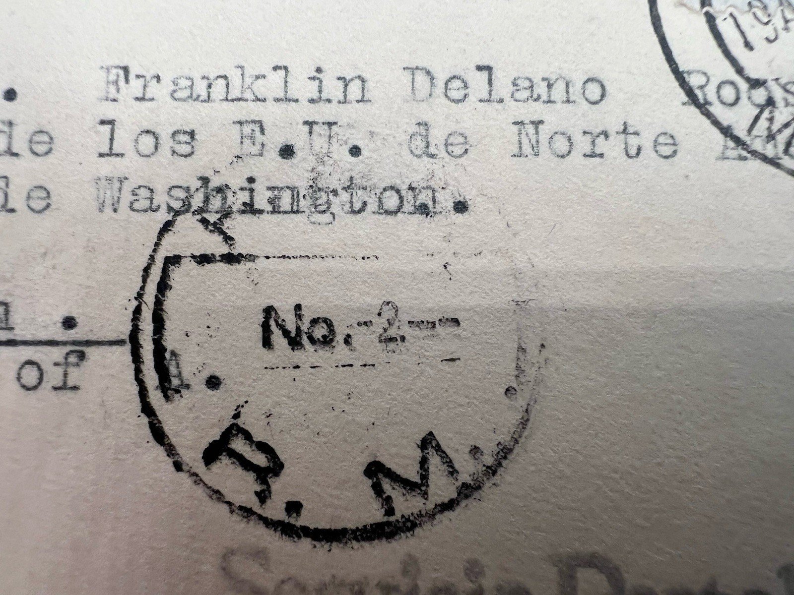 FDR Franklin D Roosevelt Mexico Airmail Cover H.R. Harmer Collection # 1322 photo 5