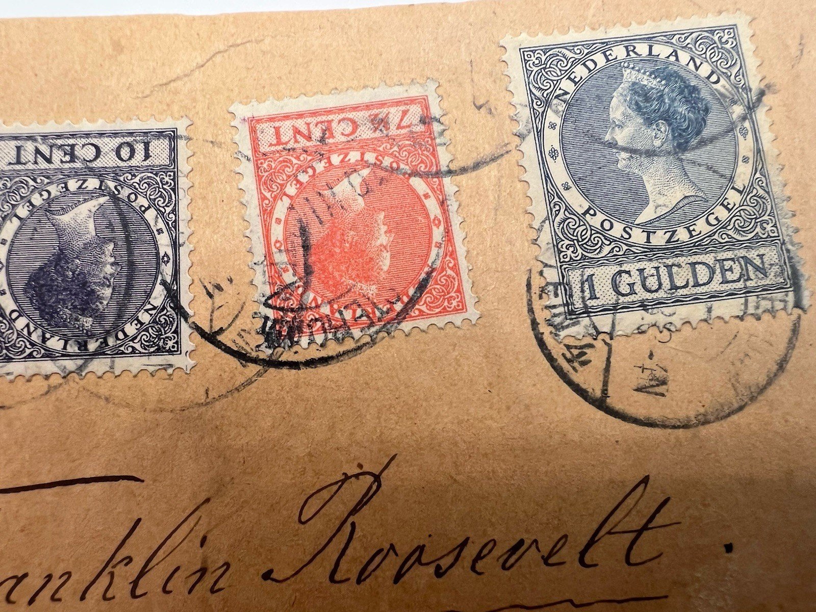 FDR Franklin D Roosevelt Netherlands Cover Front H.R. Harmer Collection # 1323 photo 4