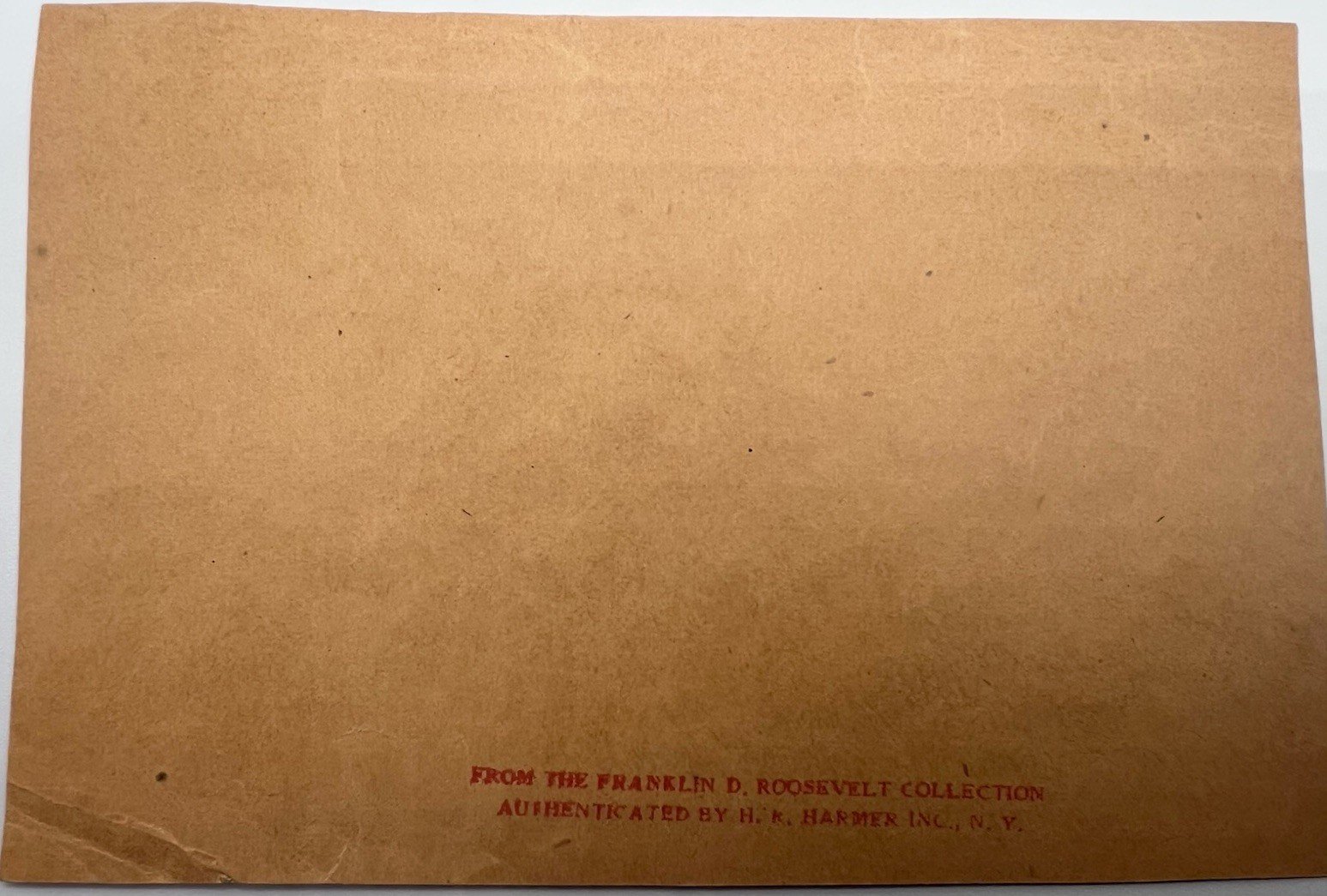 FDR Franklin D Roosevelt Netherlands Cover Front H.R. Harmer Collection # 1323 photo 5