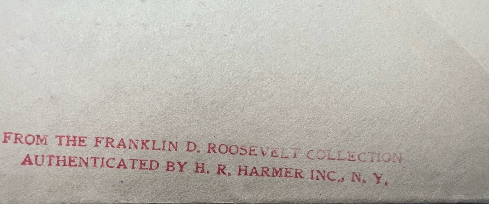 FDR Franklin D Roosevelt Philippines Cover H.R. Harmer Collection # 1324 photo 6