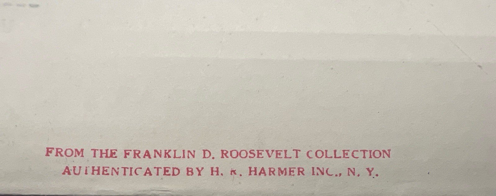 1936 FDR Personal Stamp Collection Werner Weinmann Philippines Harmer # 1328 photo 6