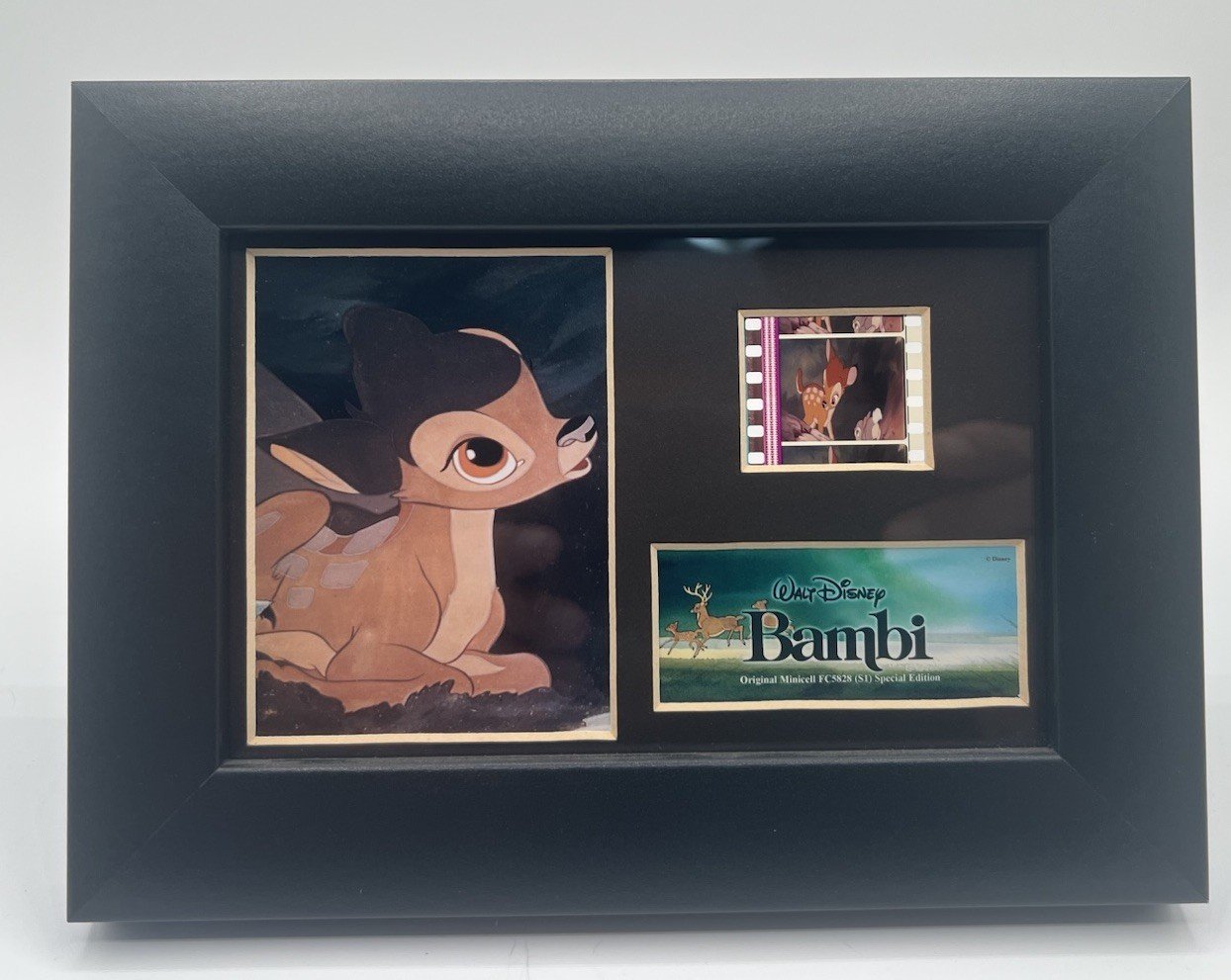 Disney Bambi Original 35mm Film Cell FC5828 S1 Trend Setters COA Framed # 1333