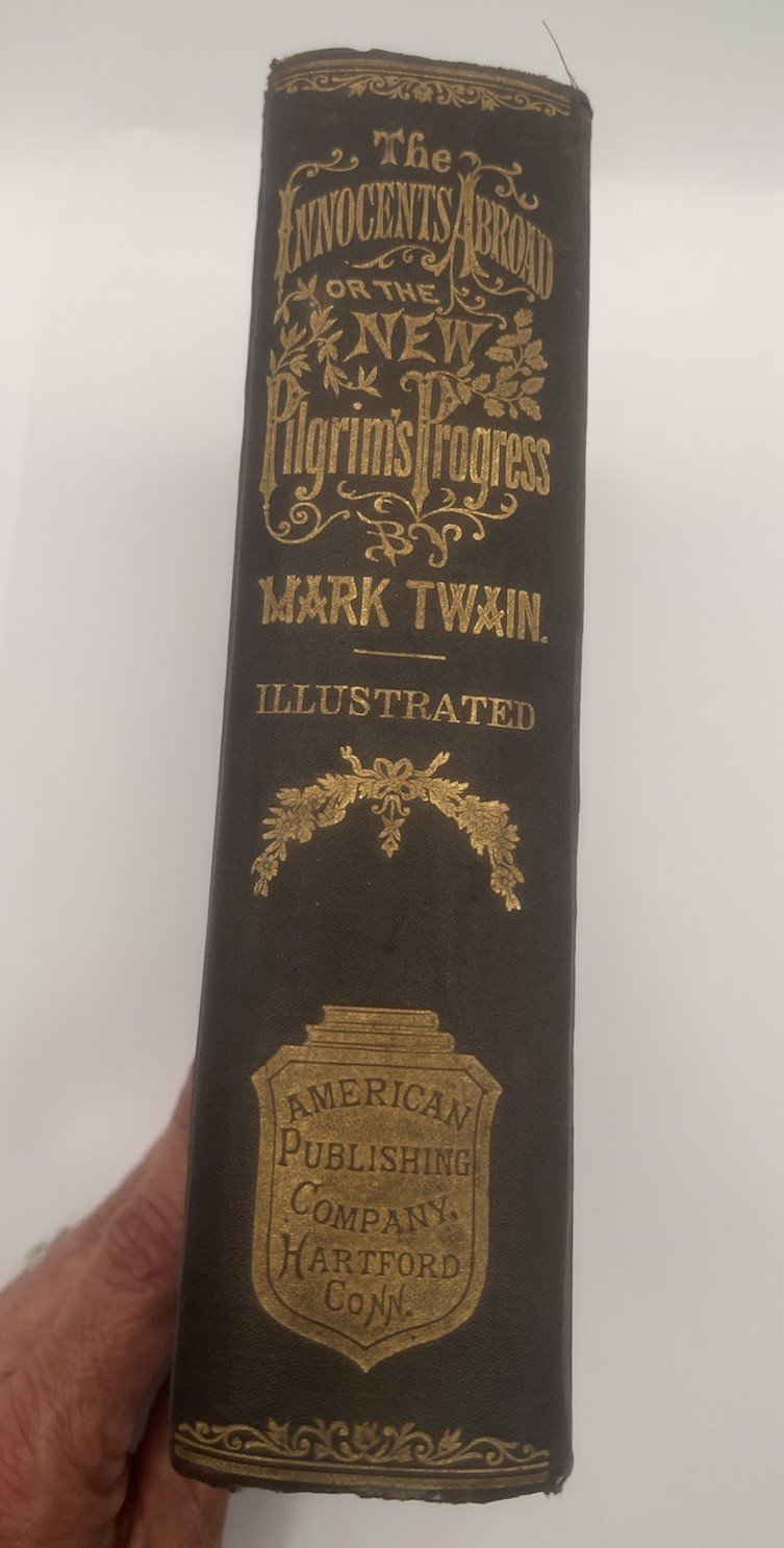 1869 Mark Twain The Innocents Abroad First Edition 2nd State BAL 3316. # SH101 photo 3
